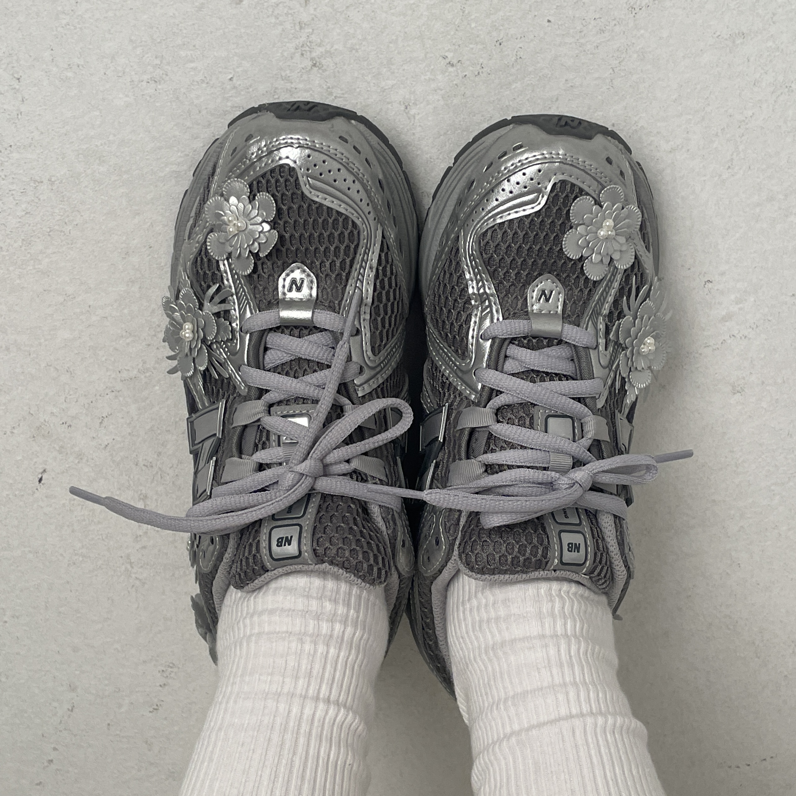 New Balance 1906R Harbor Grey Silver Metalic 착용 스타일 - 3