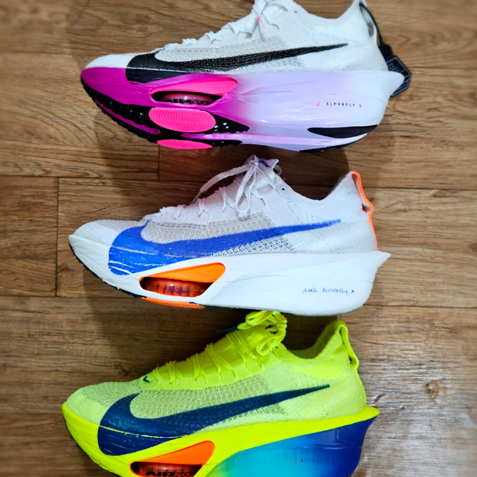 (W) Nike Air Zoom Alphafly Next% 3 Hyper Pink 착용 스타일