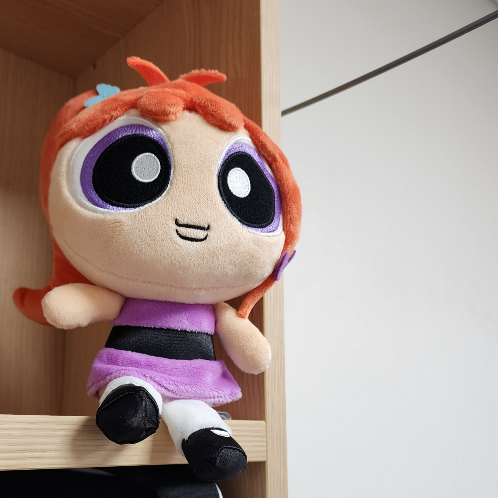 Newjeans x The Powerpuff Girls Doll Medium Hyein 착용 스타일 - 2
