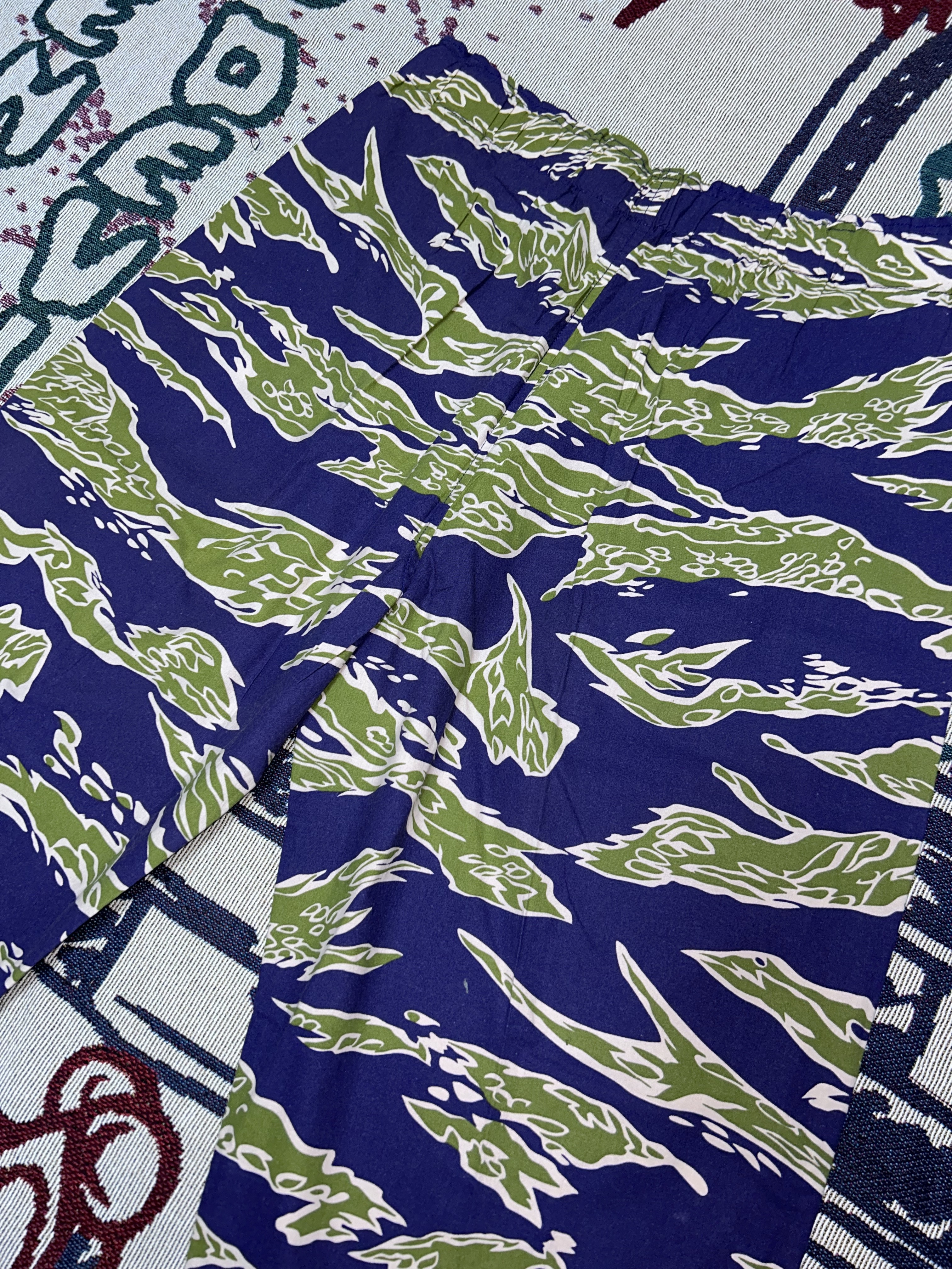 South2 West8 Army String Pant Flannel Purple Tiger 착용 스타일 - 6