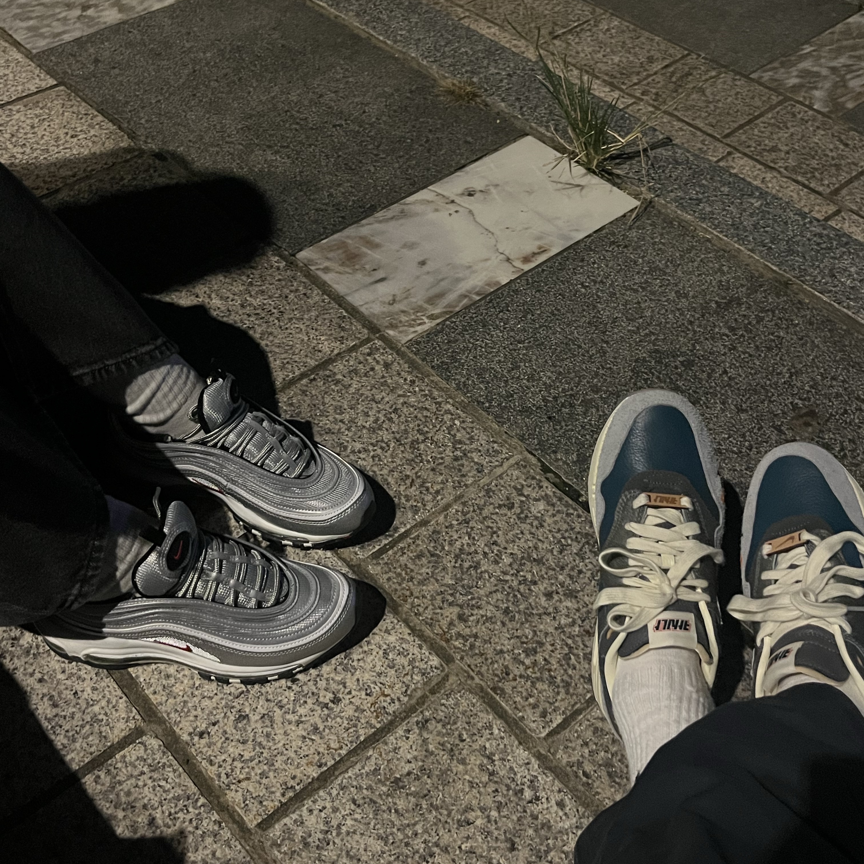 (W) Nike Air Max 97 OG Silver Bullet 2022 착용 스타일