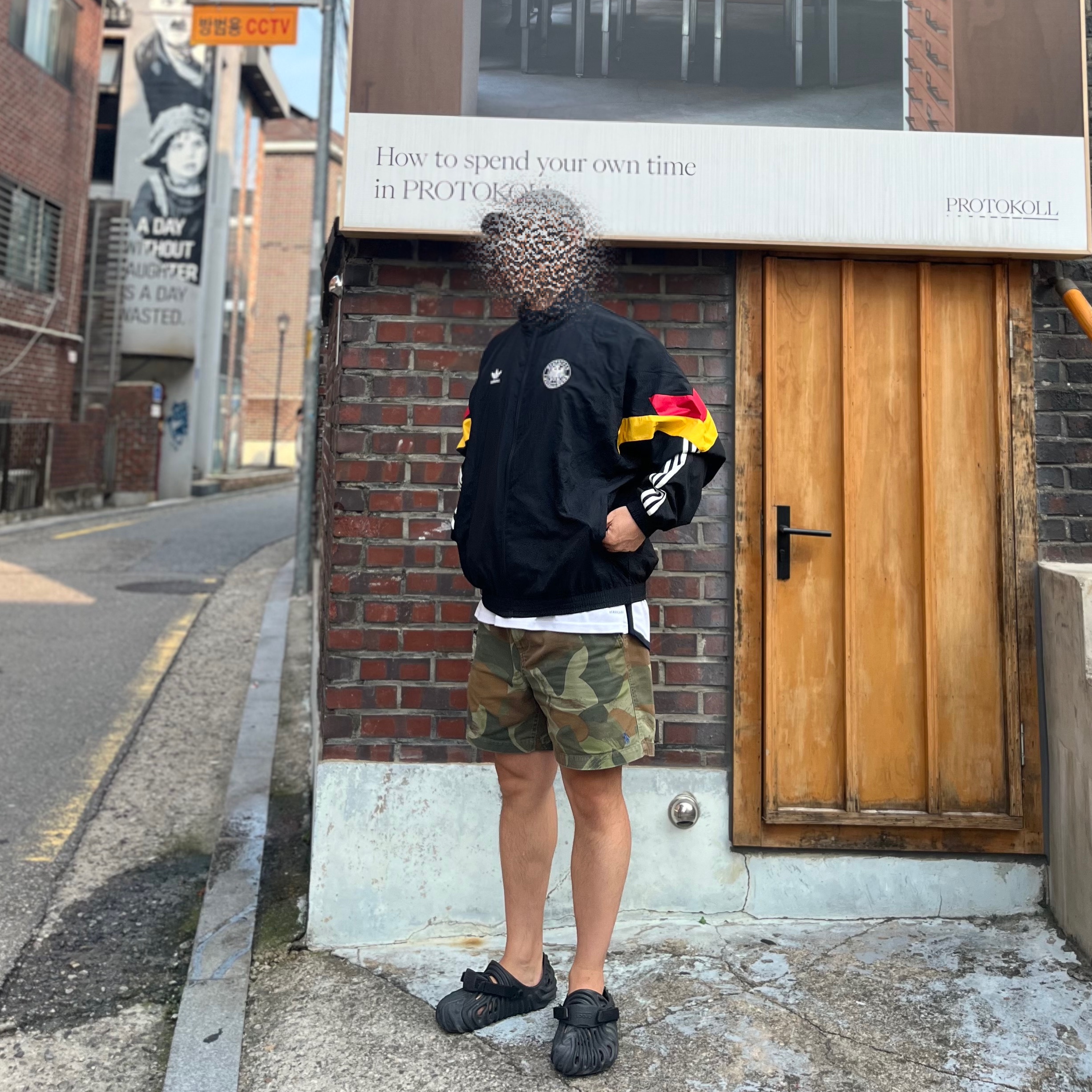 Adidas Originals Germany Track Top Black - KR Sizing, Crocs x Salehe Bembury Pollex Clog Sasquatch 착용 스타일