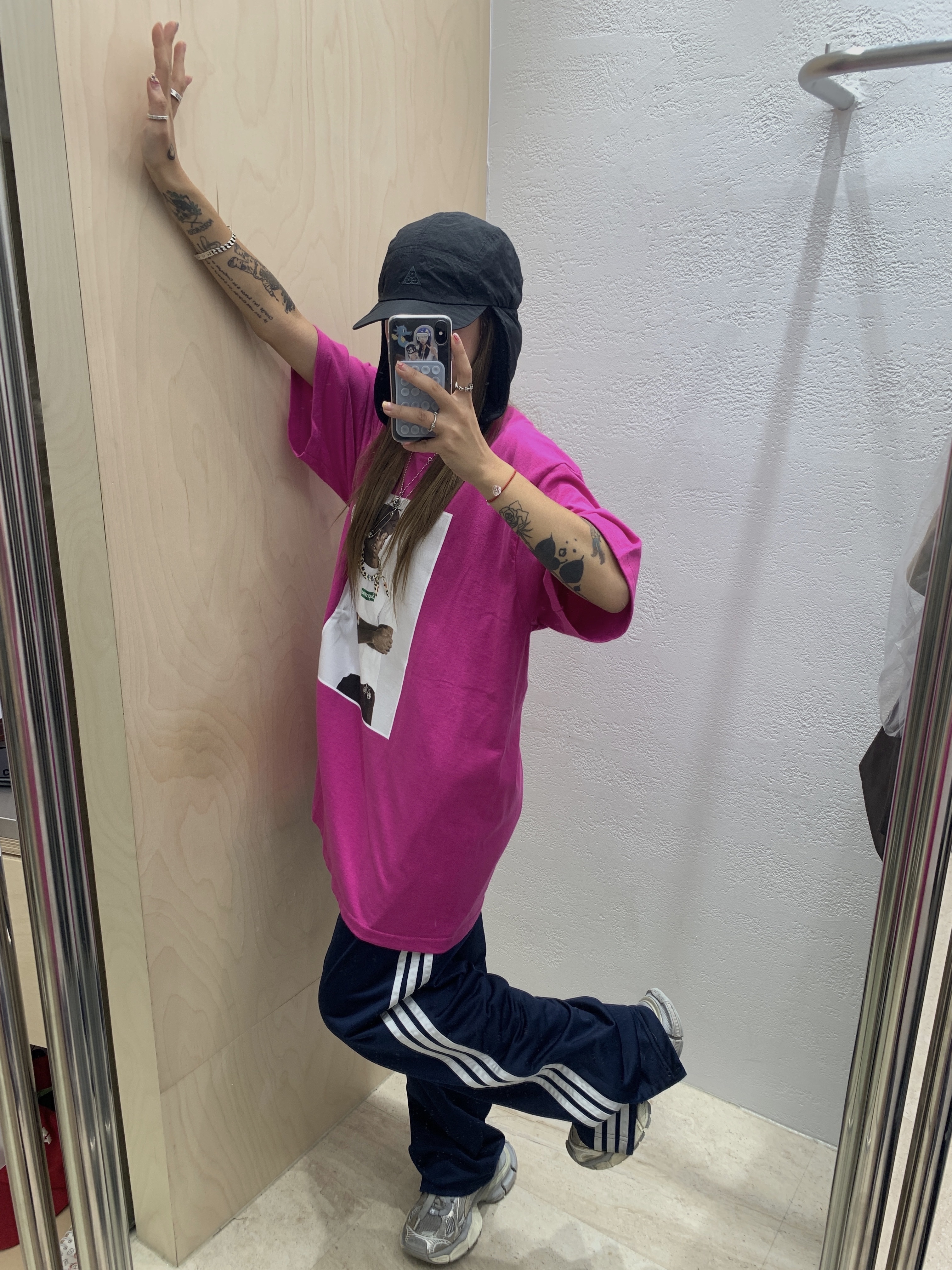 Supreme Tyler The Creator T-Shirt Magenta - 24FW, Nike ACG Warm AW84 Cap Black Anthracite 착용 스타일