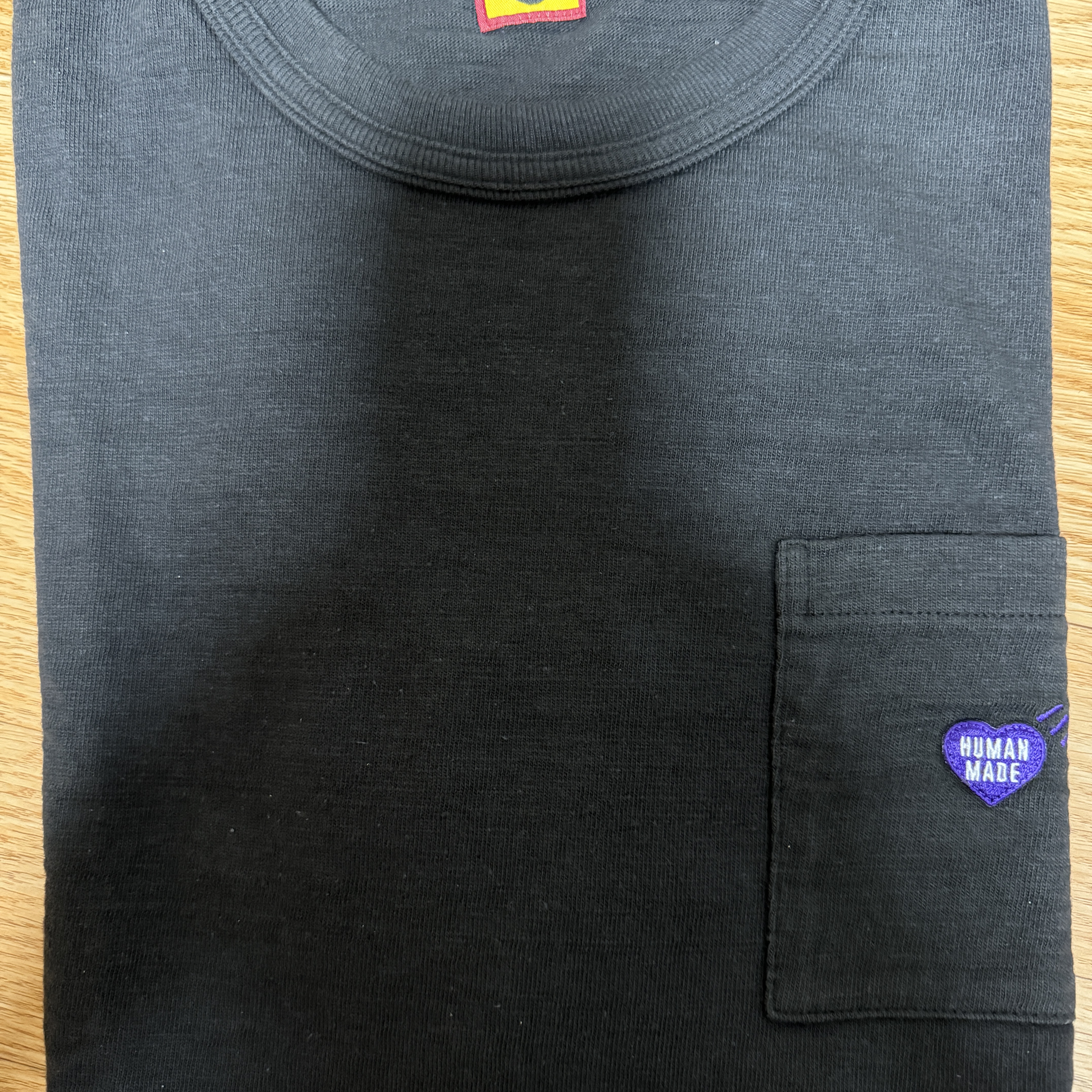 Human Made Pocket T-Shirt Black - Fukuoka Store Exclusive 착용 스타일 - 2