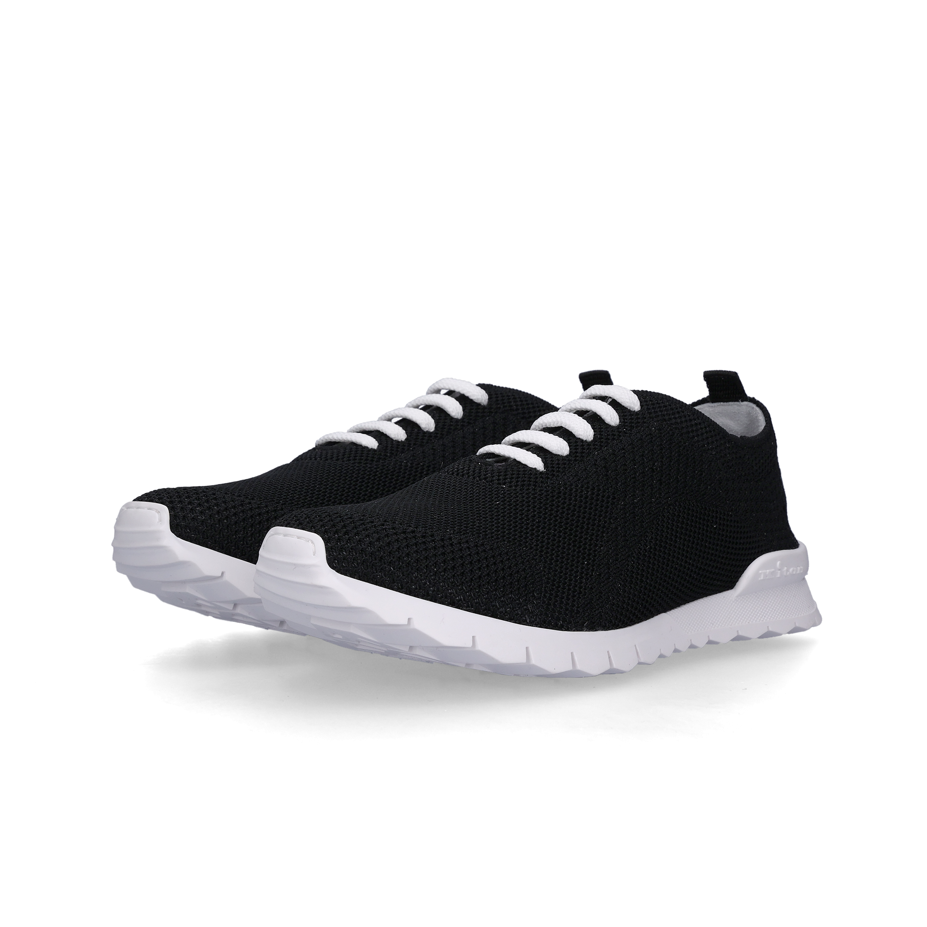 Kiton Knit FIT Running Shoes Black