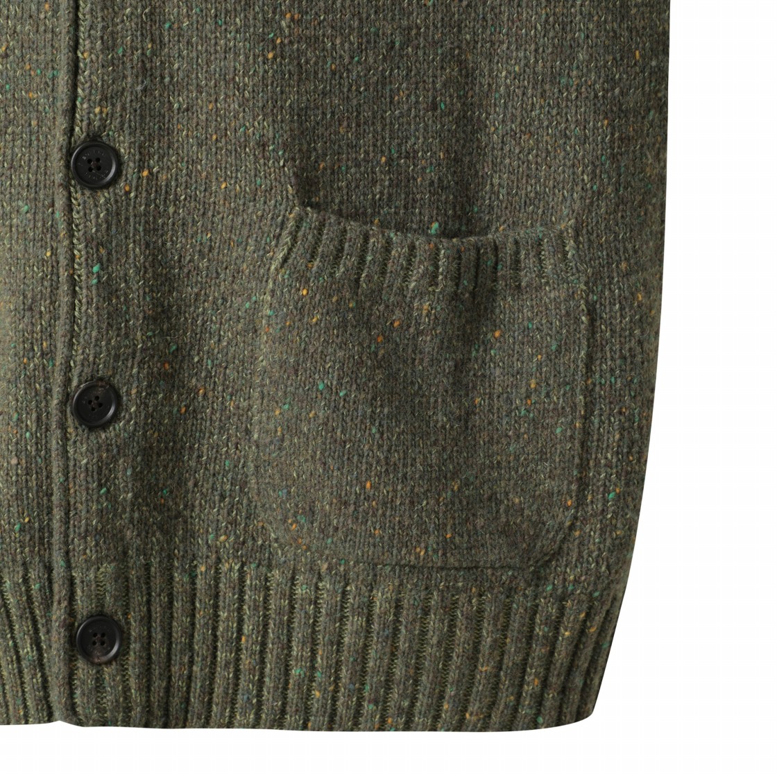 시리즈 수입 원사 빈티지 Y 가디건 카키(SERIES Vintage Y Cardigan Khaki) - 6