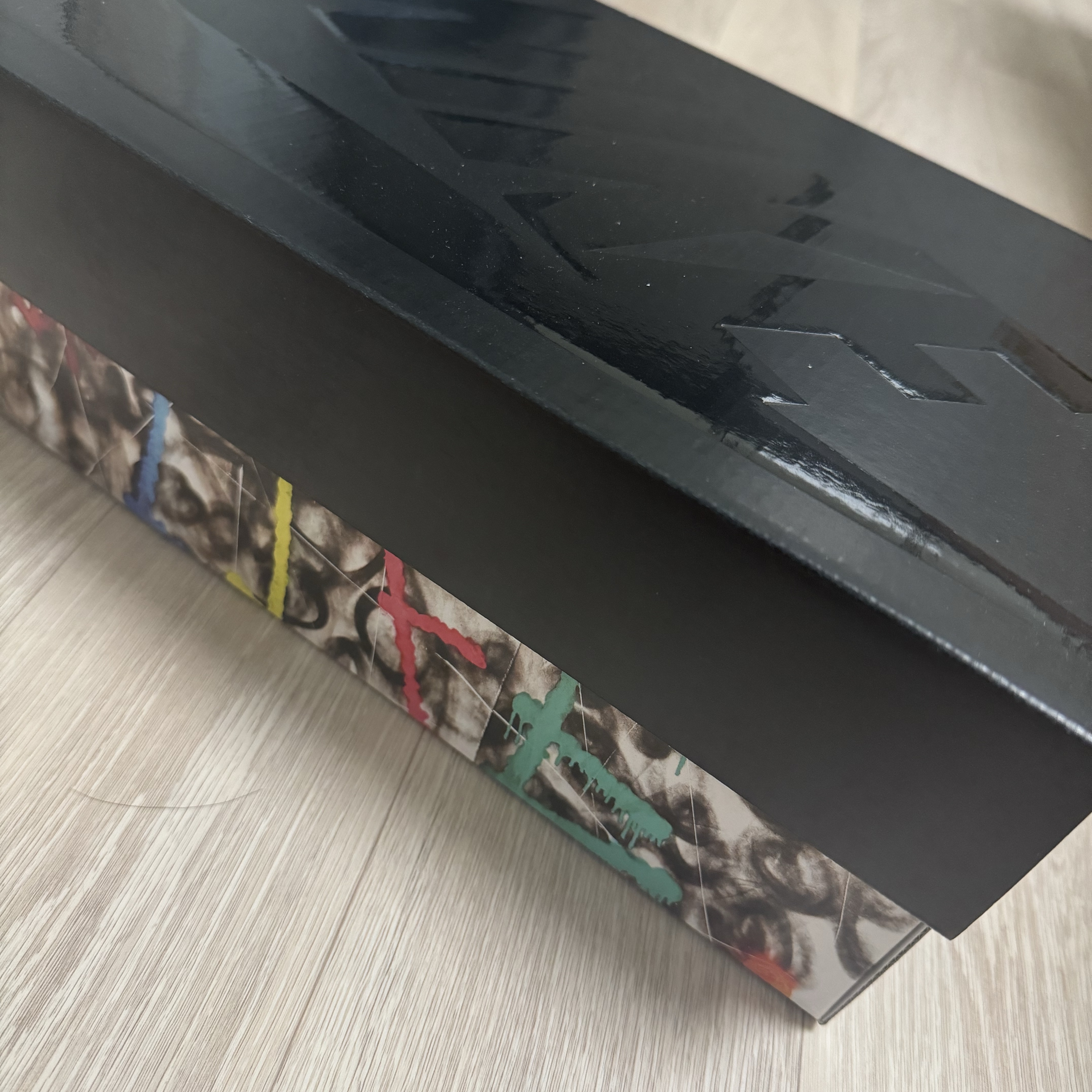 Nike x Peaceminusone Air Force 1 Low Para-Noise 3.0 Black and Multicolor 착용 스타일 - 2