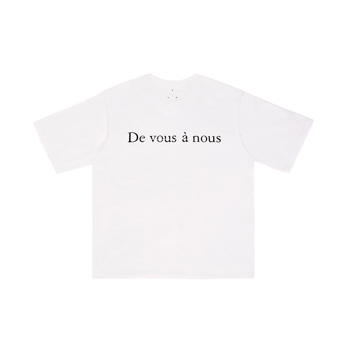 드반 블루 페인트 박스 티셔츠 화이트(DVAN Blue Paint Box T-Shirt White) - 2