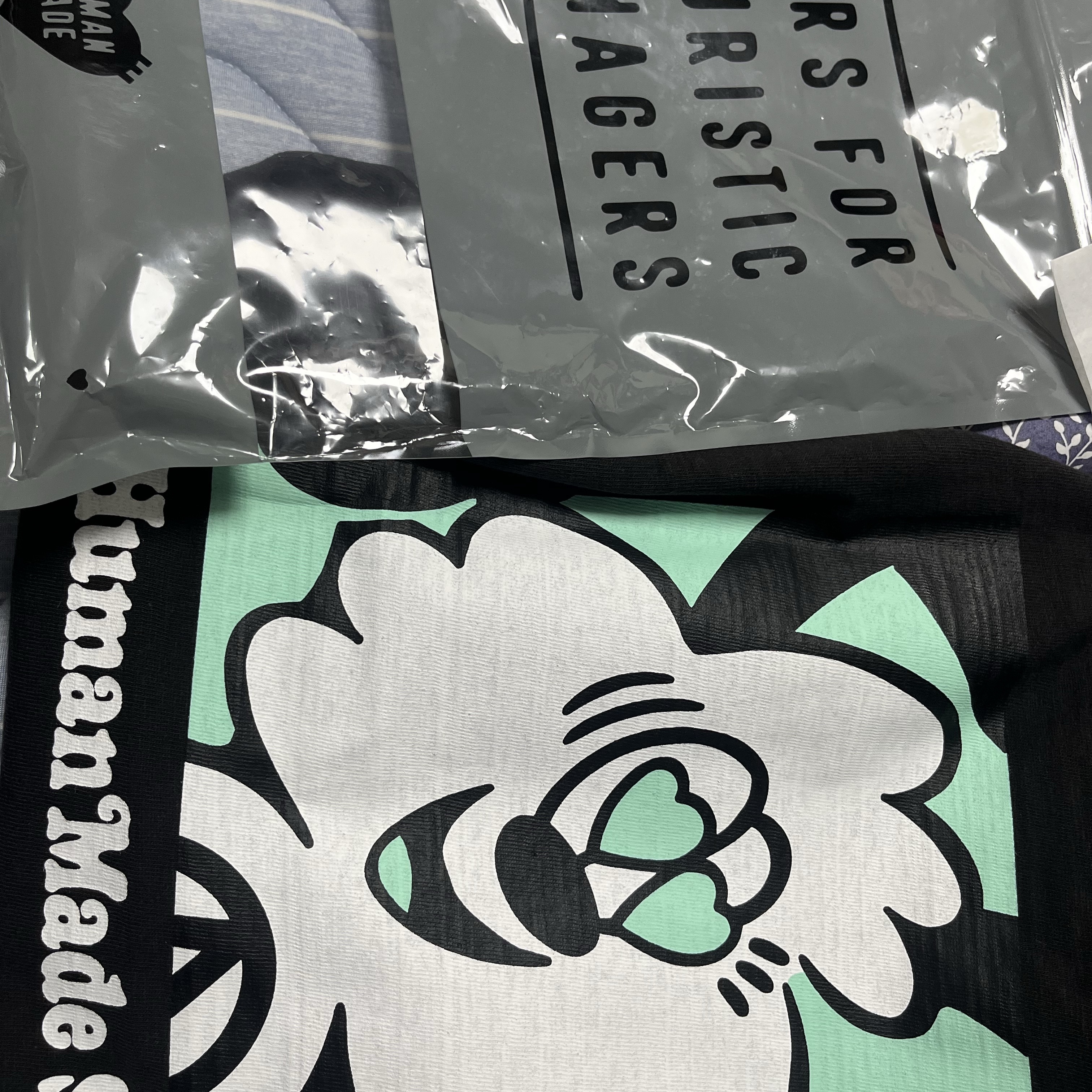 Human Made x Verdy Graphic T-Shirt Black - Seoul Store Exclusive 착용 스타일 - 1