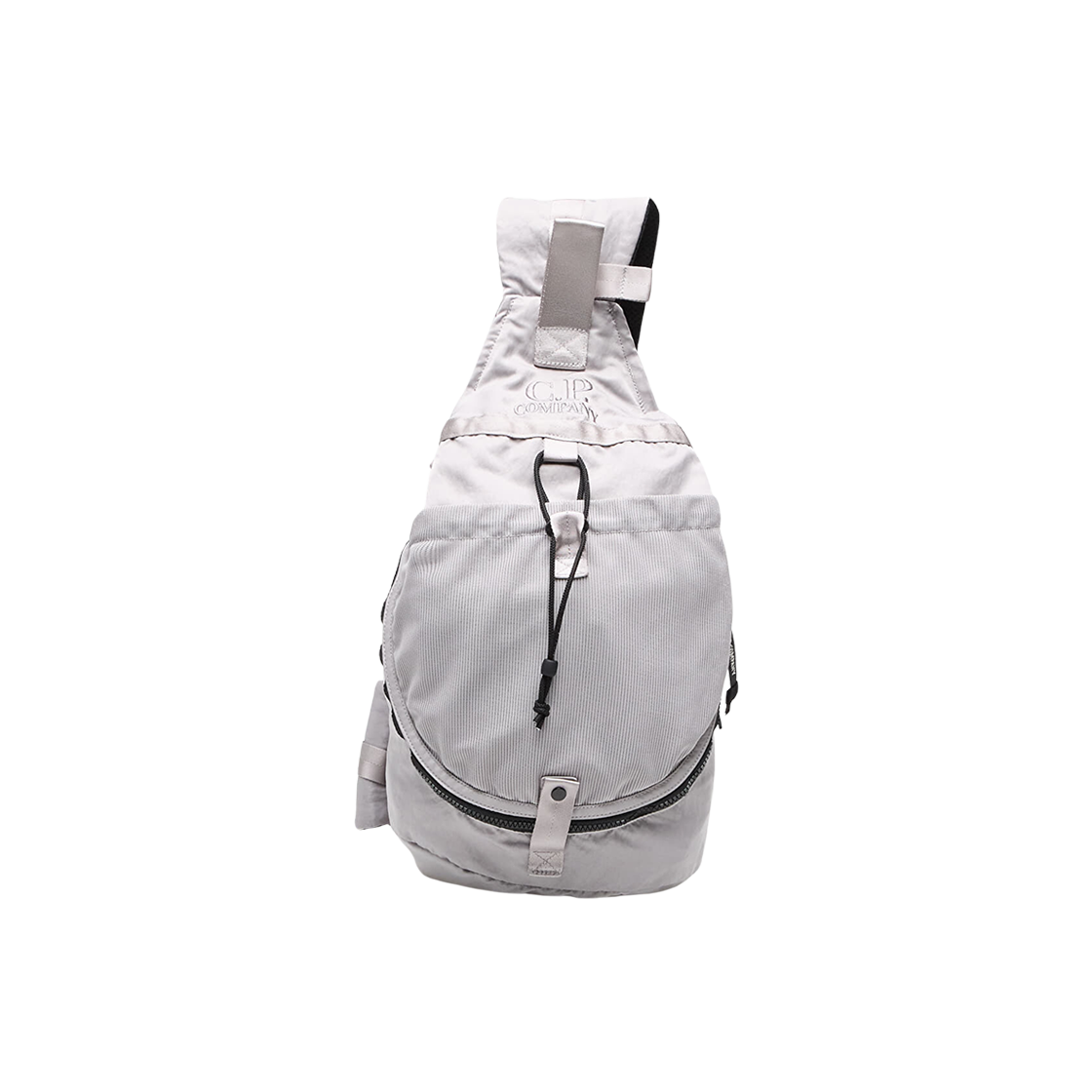 【C.P. COMPANY】Nylon B Crossbody Bag Drizzle Grey C.P. Company - NYLON B CROSSBODY MESSENGER BAG | HBX