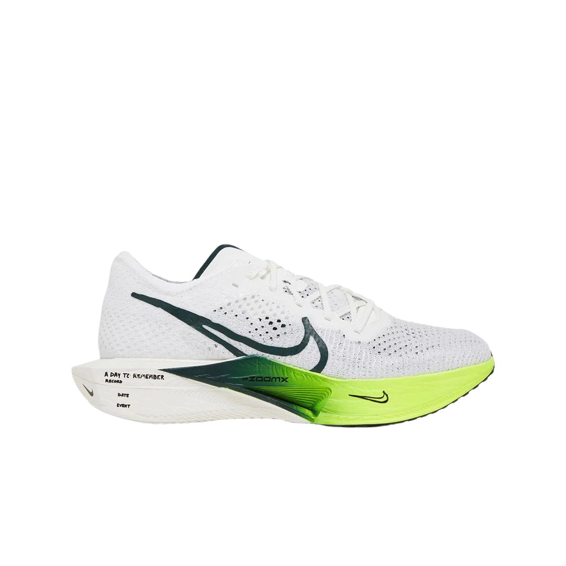 나이키 줌X 베이퍼플라이 넥스트% 3 화이트 프로 그린(Nike ZoomX Vaporfly Next% 3 White Pro Green)