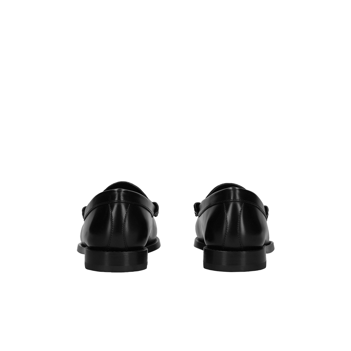 (W) 셀린느 루코 로퍼 폴리쉬드 불 블랙((W) Celine Luco Loafer in Polished Bull Black) - 4