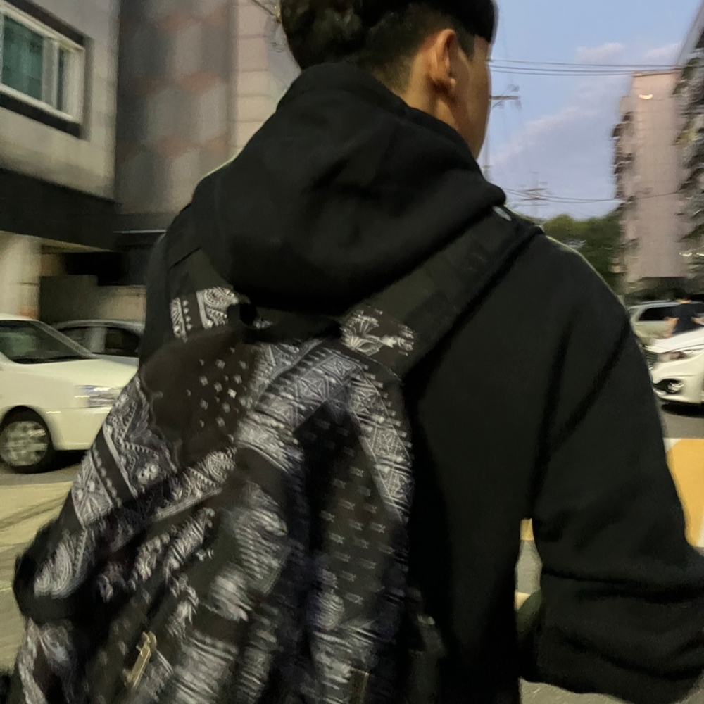 The North Face Big Shot Jet Black 착용 스타일 - 2