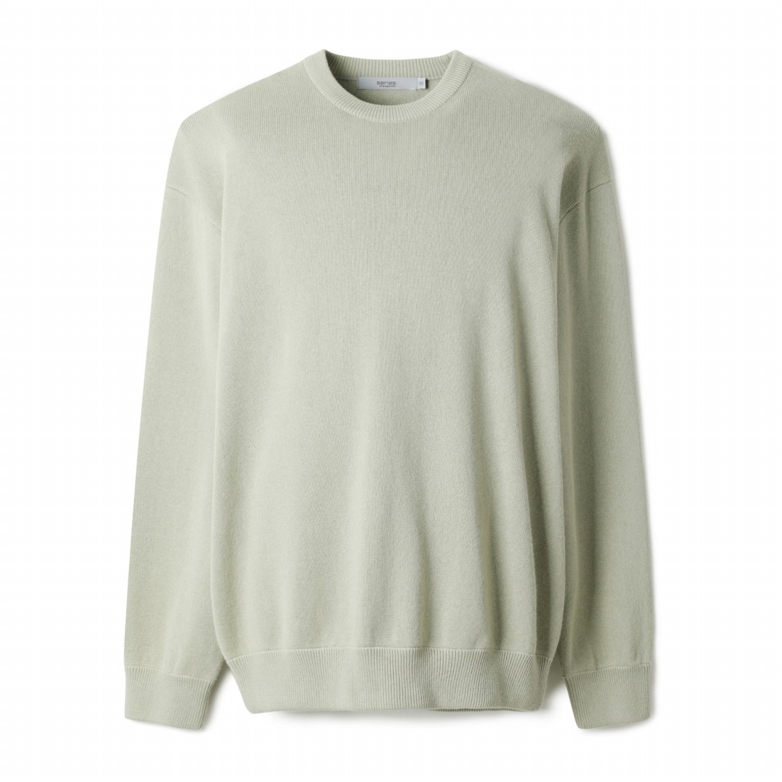 시리즈 맨투맨 니트 라임(SERIES Sweatshirt Knit Lime) - 2