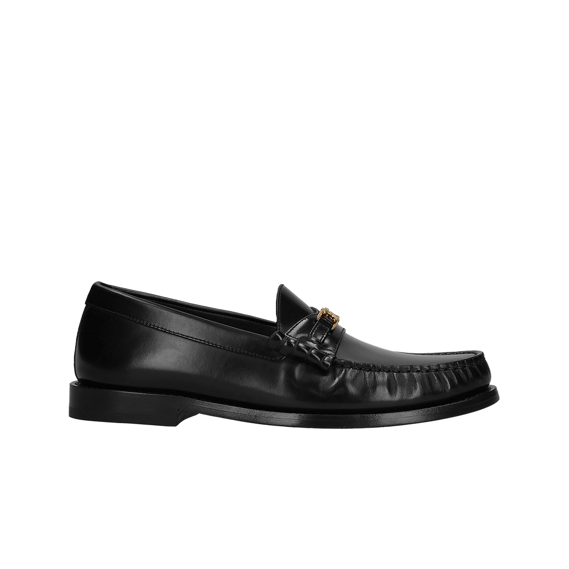 (W) 셀린느 루코 로퍼 폴리쉬드 불 블랙