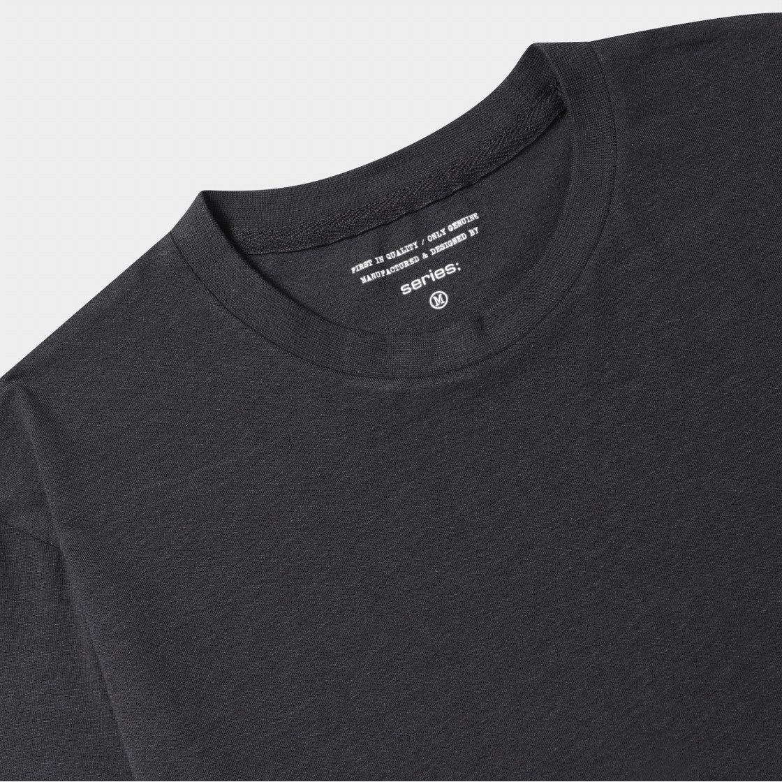 SATAW24901OTX SERIES 2 Pack Standard Fit T Shirt White Black - #6