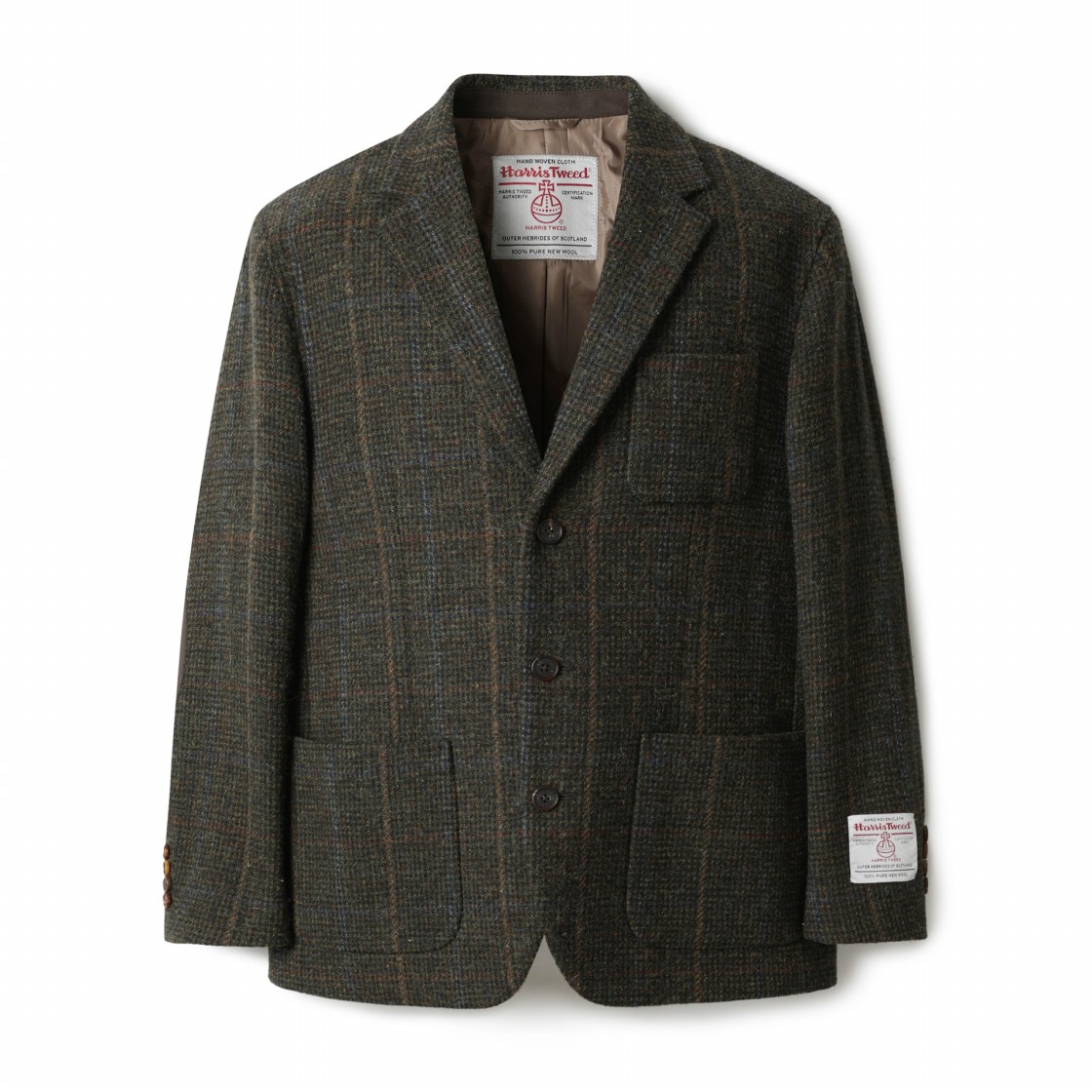 시리즈 해리스트위드 스탠다드핏 자켓 카키(SERIES Harris Tweed Standard Fit Jacket Khaki) - 2