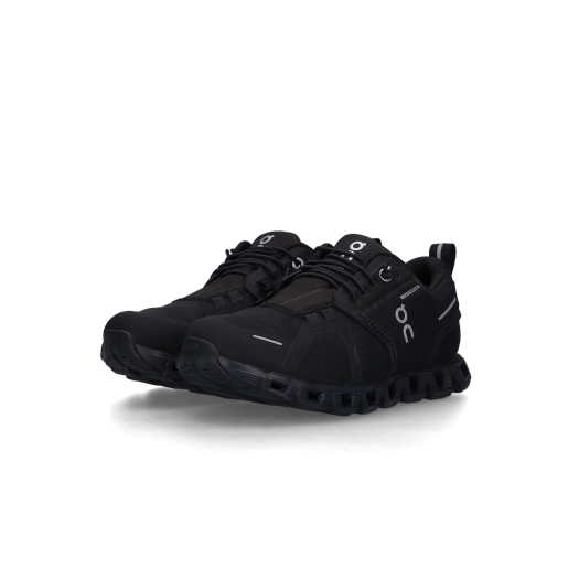 (W) On Running Cloud 5 Waterproof All Black