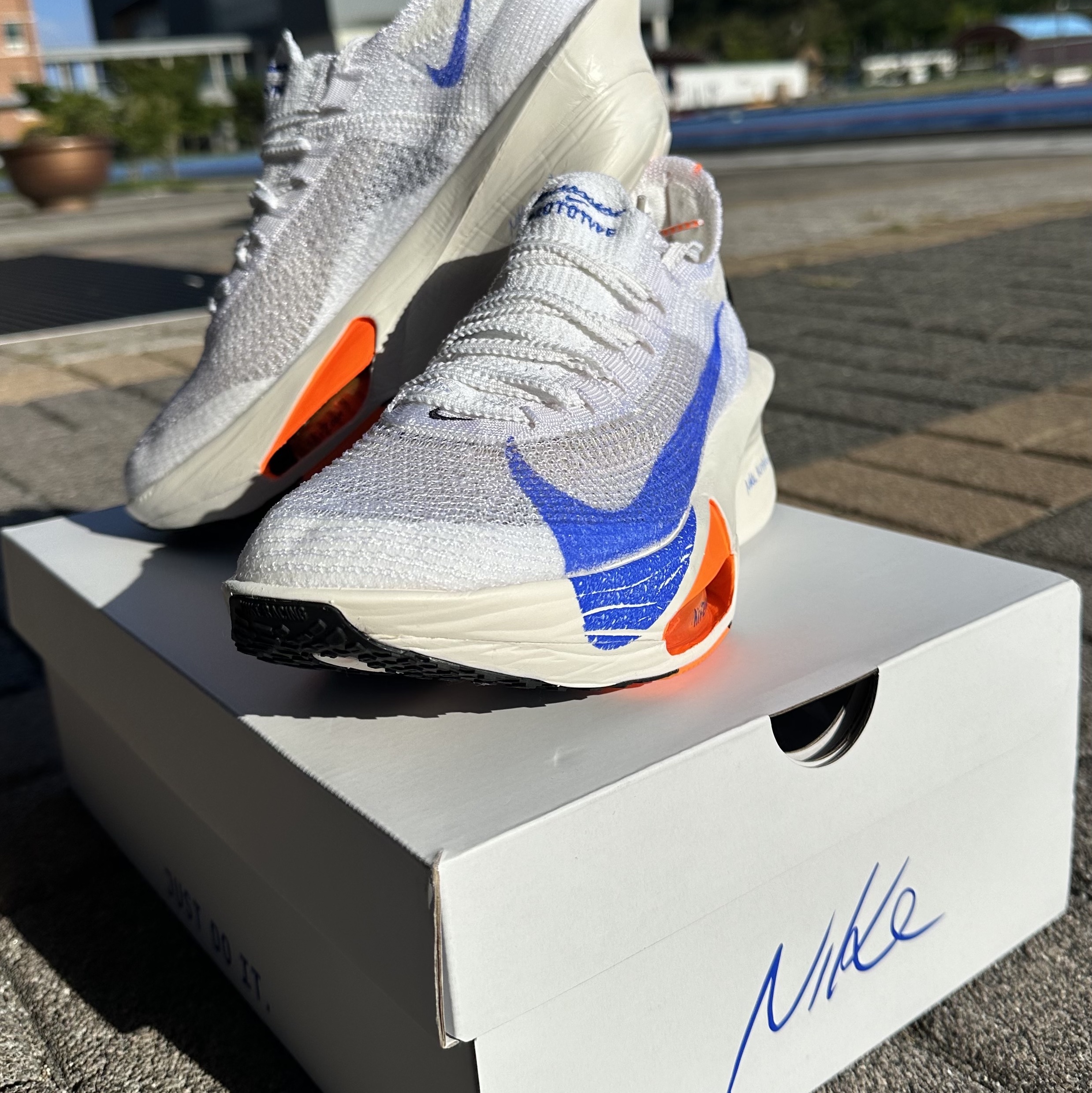 Nike Air Zoom Alphafly Next% 3 Blueprint 착용 스타일 - 2