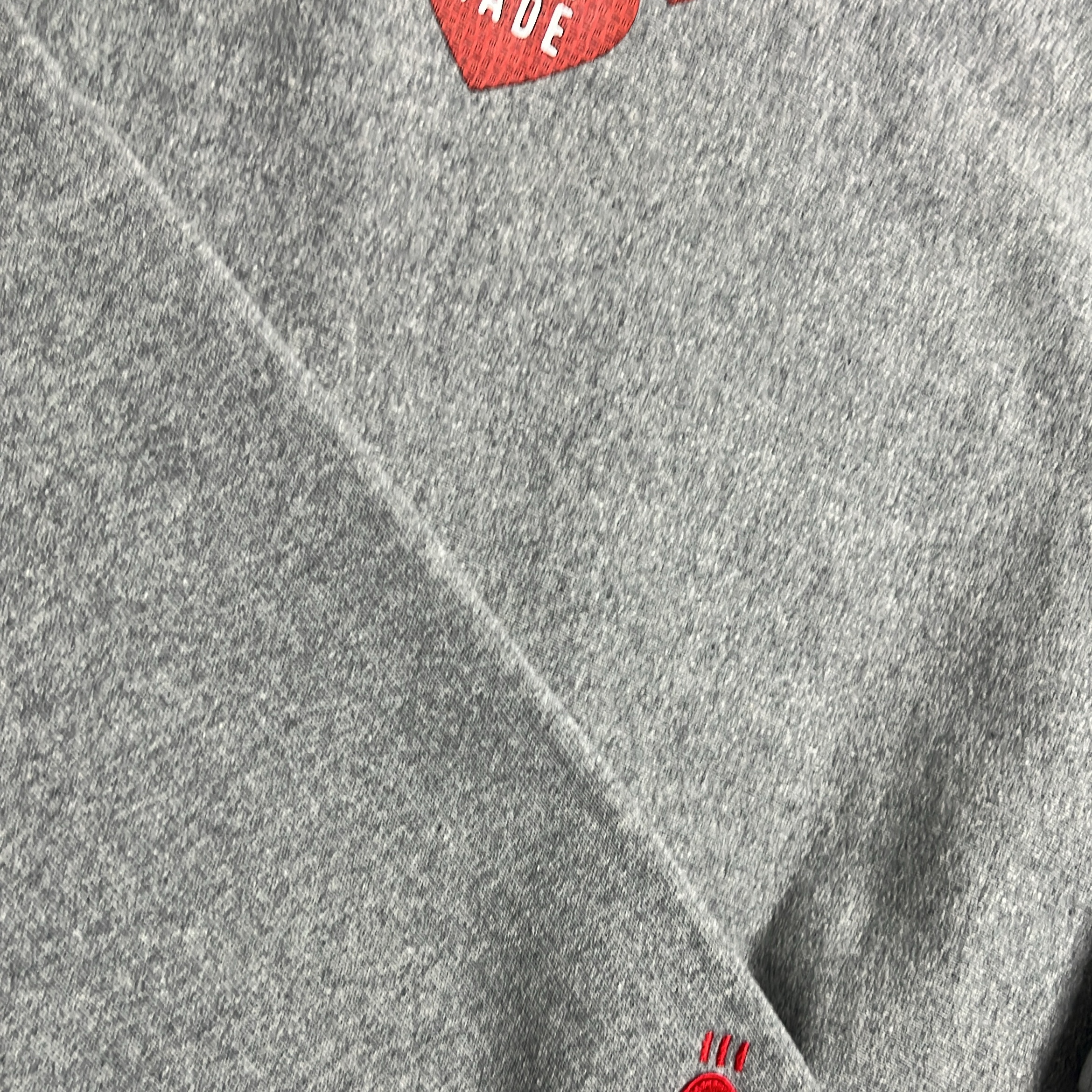 Human Made x Kaws Sweatshirt #2 Gray - Seoul Store Exclusive 착용 스타일 - 3