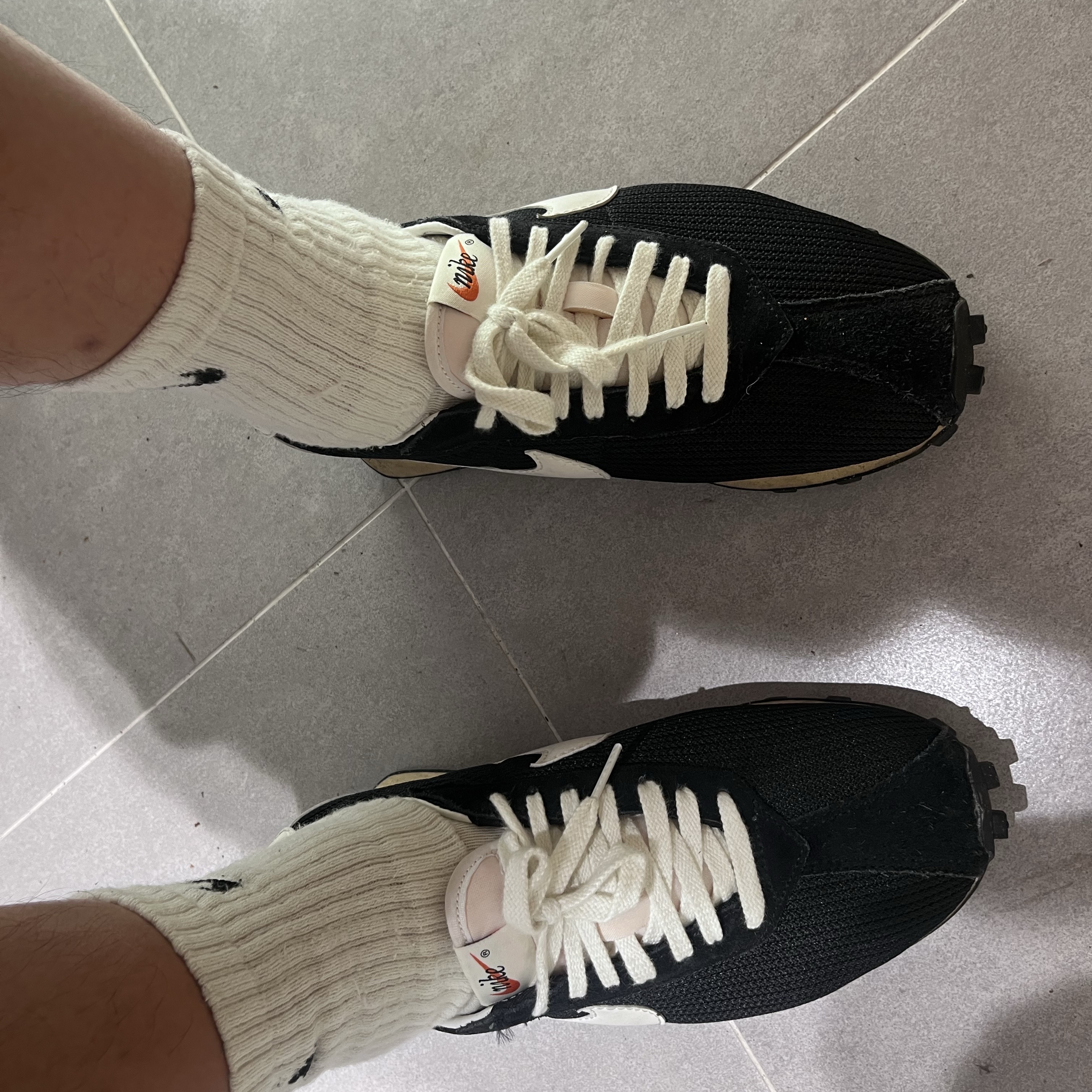 Nike LD-1000 SP Black and Sail 착용 스타일 - 6