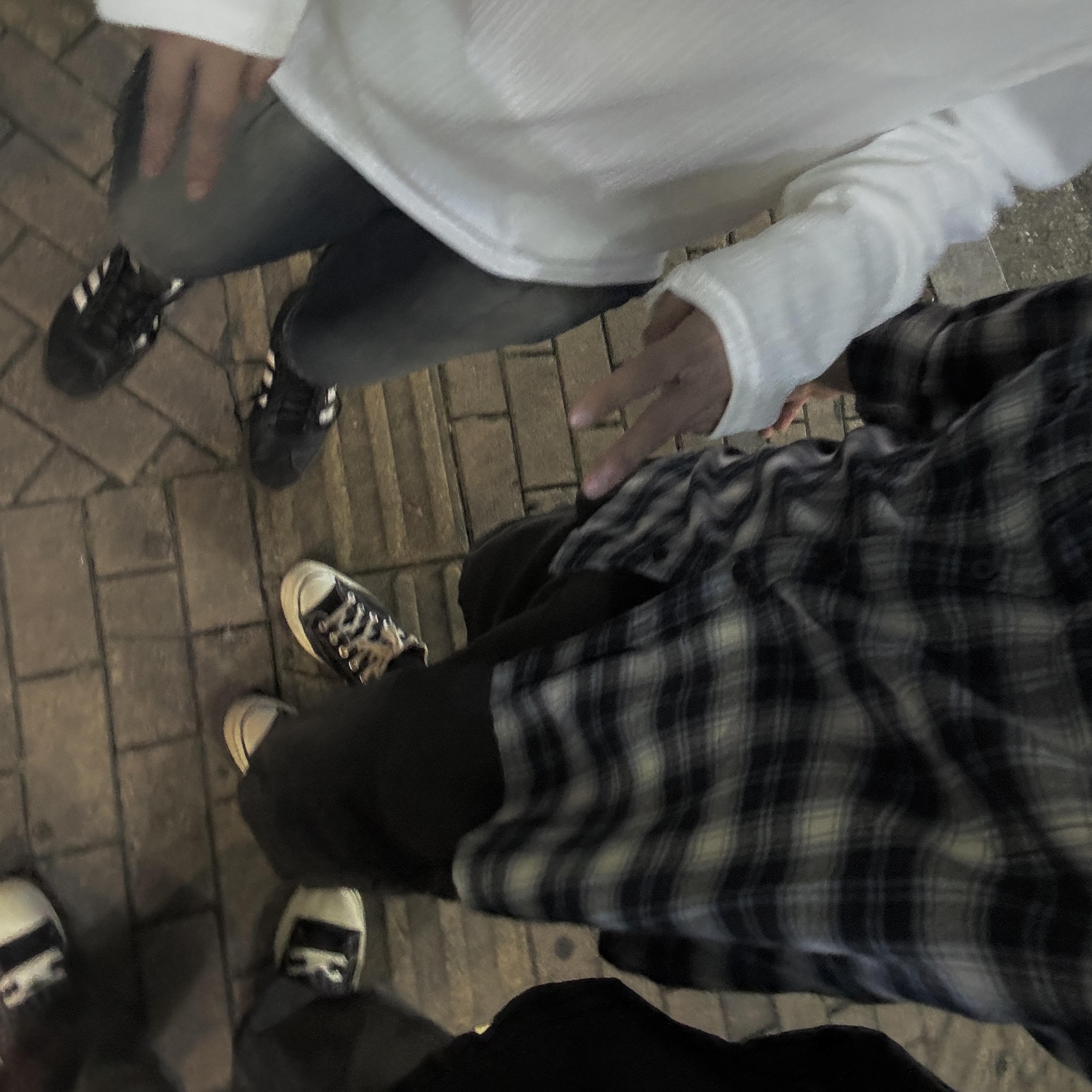 Converse Chuck 70 Ox Black - Standard, BAPE College Socks Black 착용 스타일 - 3