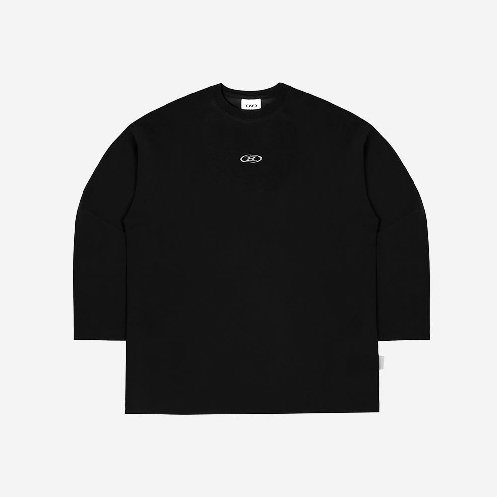 본투윈 실버B 오버핏 롱슬리브 블랙(BORN TO WIN Silver B Over Fit Longsleeve Black) - 2