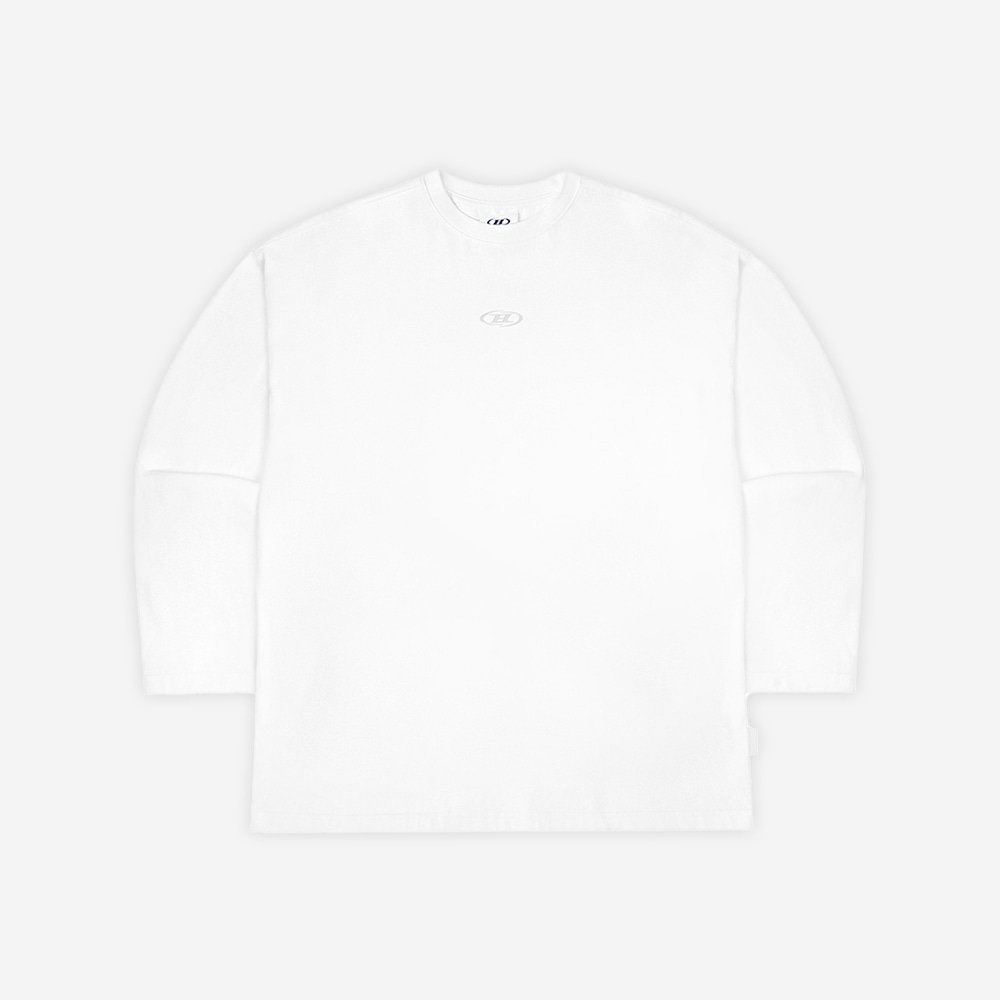 본투윈 실버B 오버핏 롱슬리브 화이트(BORN TO WIN Silver B Over Fit Longsleeve White) - 2