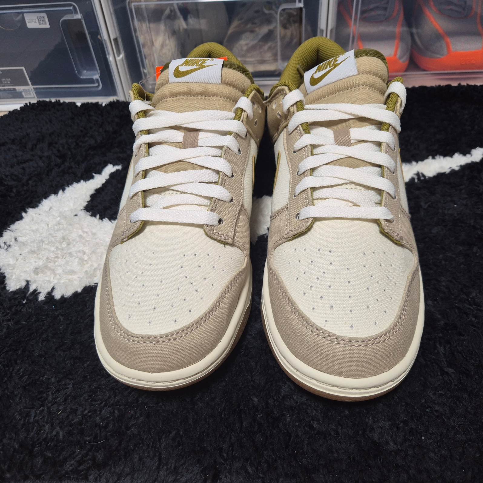 Nike Dunk Low Sail Cream II 착용 스타일 - 2