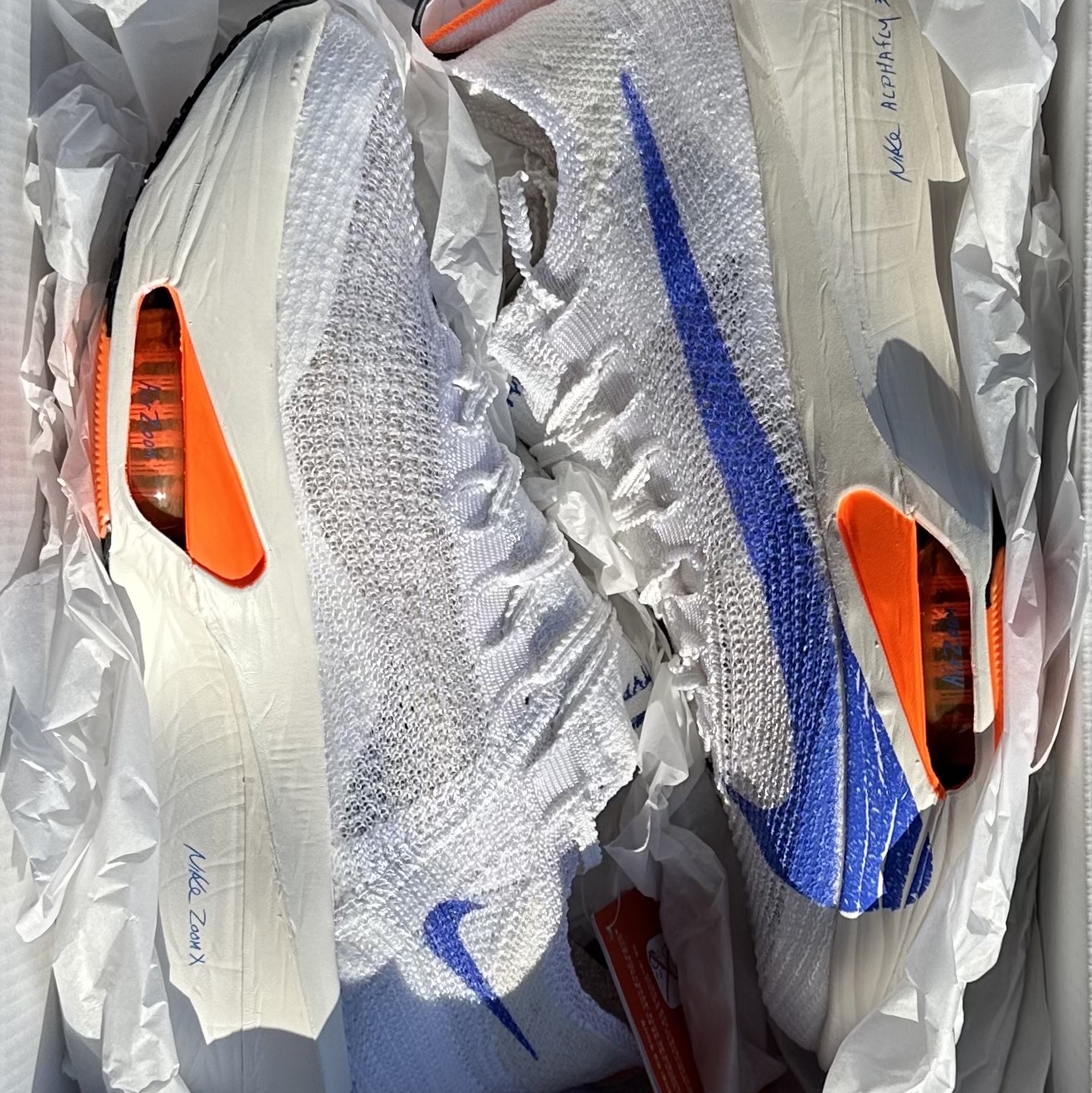Nike Air Zoom Alphafly Next% 3 Blueprint 착용 스타일 - 1