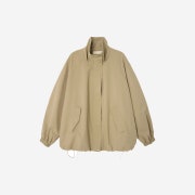 Siyazu SIOT4110 High Neck Windbreaker Beige