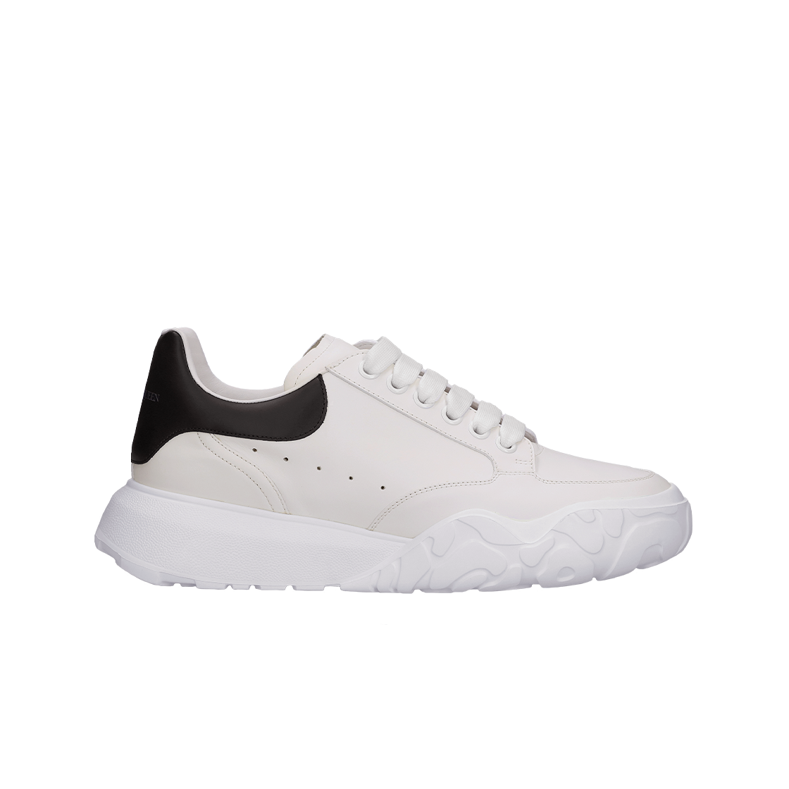 알렉산더 맥퀸 코트 트레이너 화이트 블랙(Alexander McQueen Court Trainer White Black)