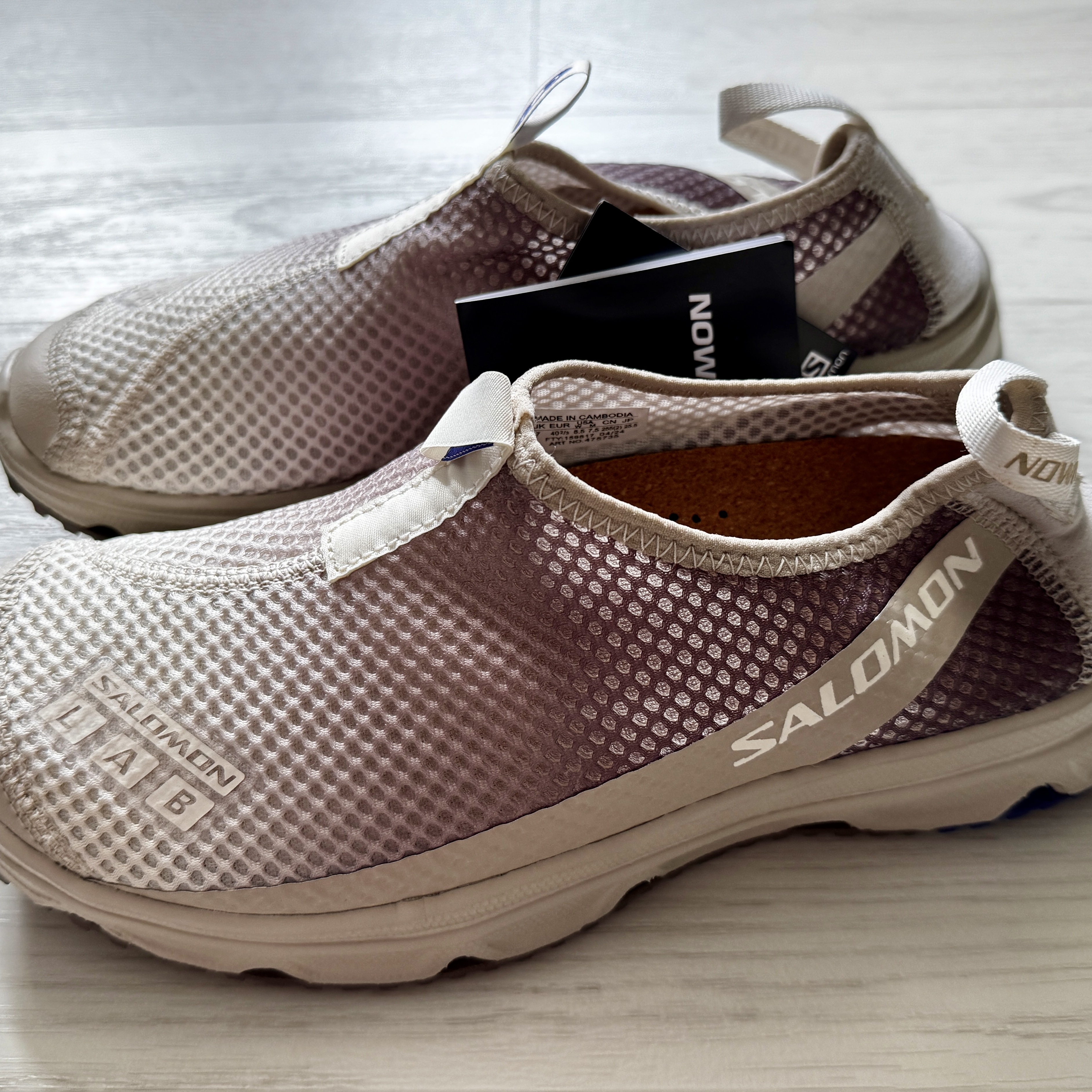 Salomon RX Moc 3.0 Feather Grey 착용 스타일