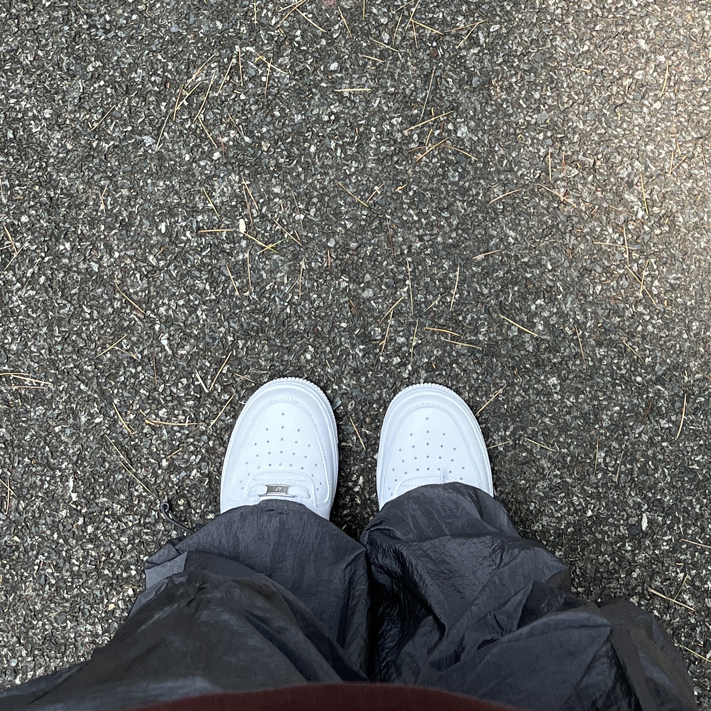 (W) Nike Air Force 1 '07 Low White 착용 스타일