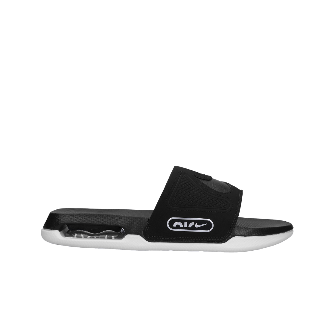 나이키 에어맥스 시로 슬라이드 블랙 메탈릭 실버(Nike Air Max Cirro Slide Black Metallic Silver)