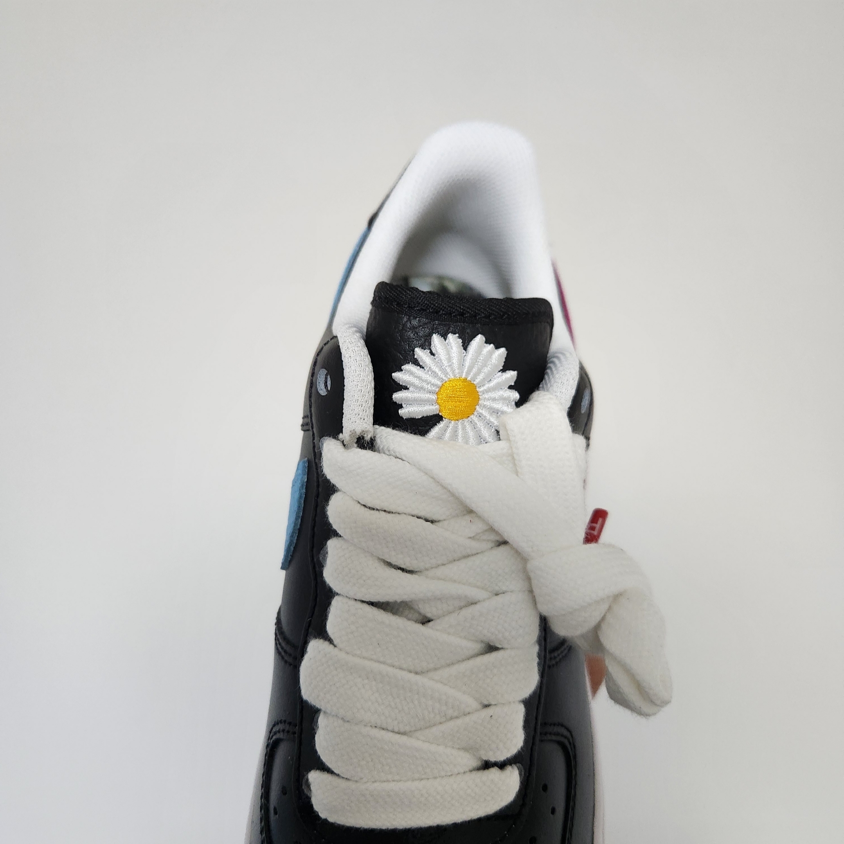 Nike x Peaceminusone Air Force 1 Low Para-Noise 3.0 Black and Multicolor 착용 스타일 - 3