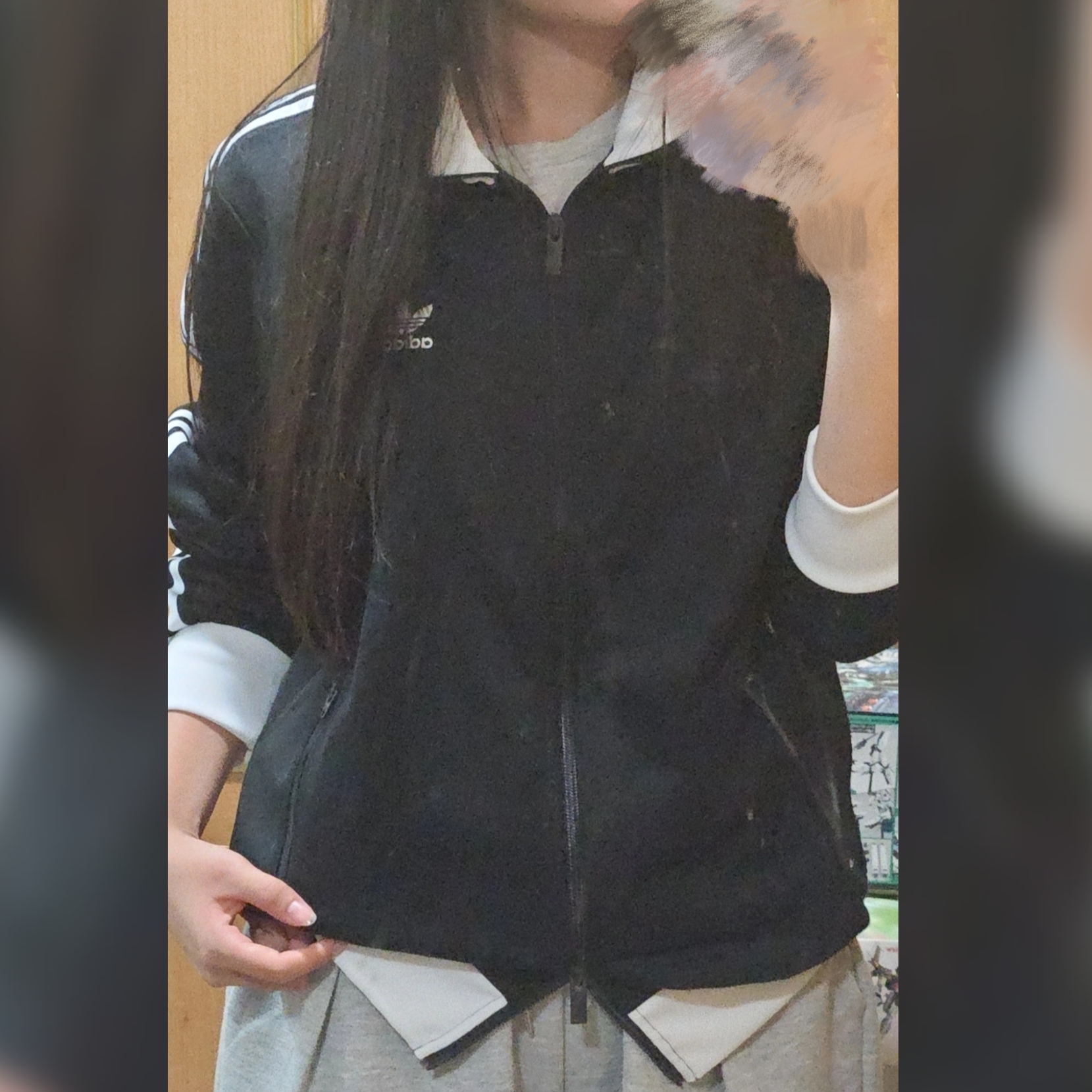 Adidas Adicolor Classics Beckenbauer Track Jacket Black - KR Sizing 착용 스타일