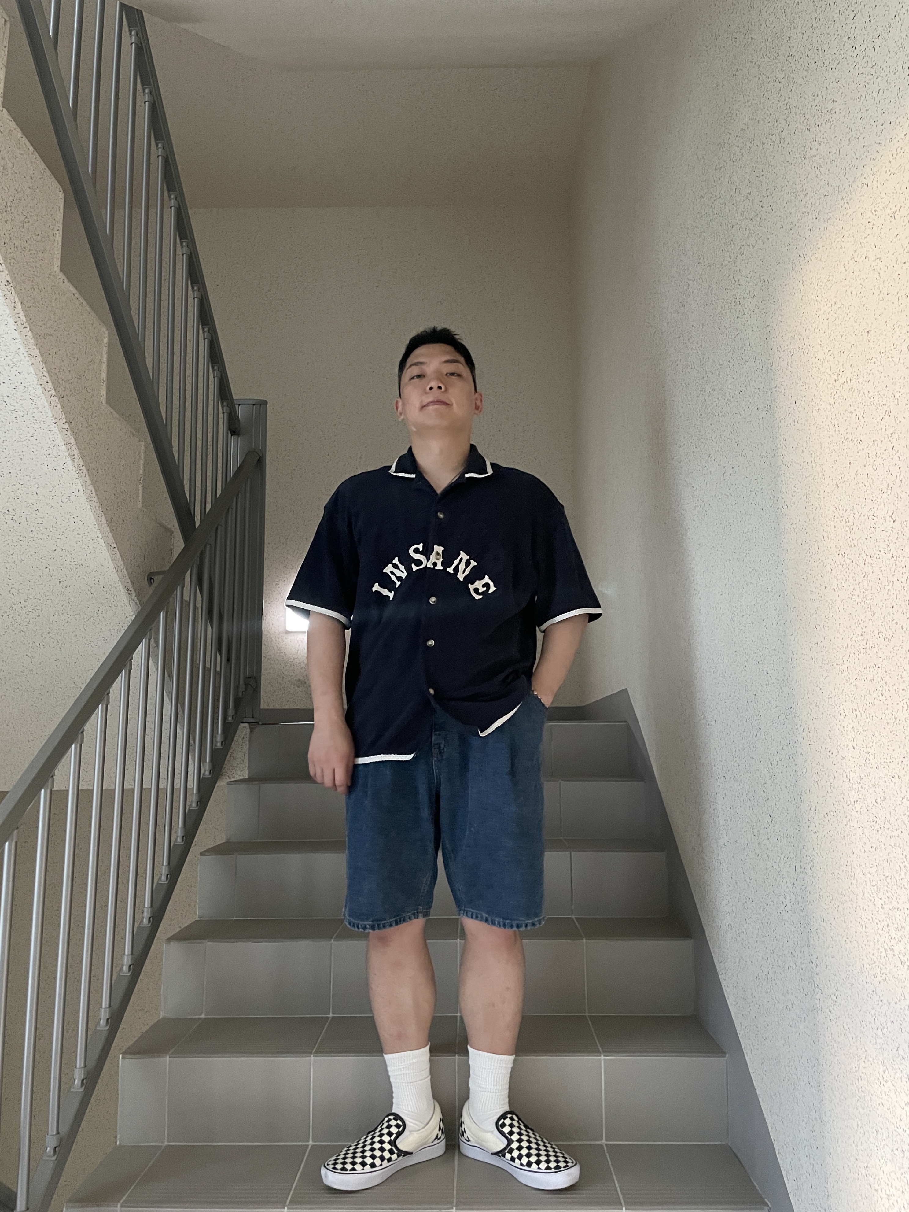Vans Slip-On ComfyCush Checkerboard, [프리오더] Polyteru 925 Silver Bracelet 001 (Cross & Hanabi Lemon) 착용 스타일 - 3