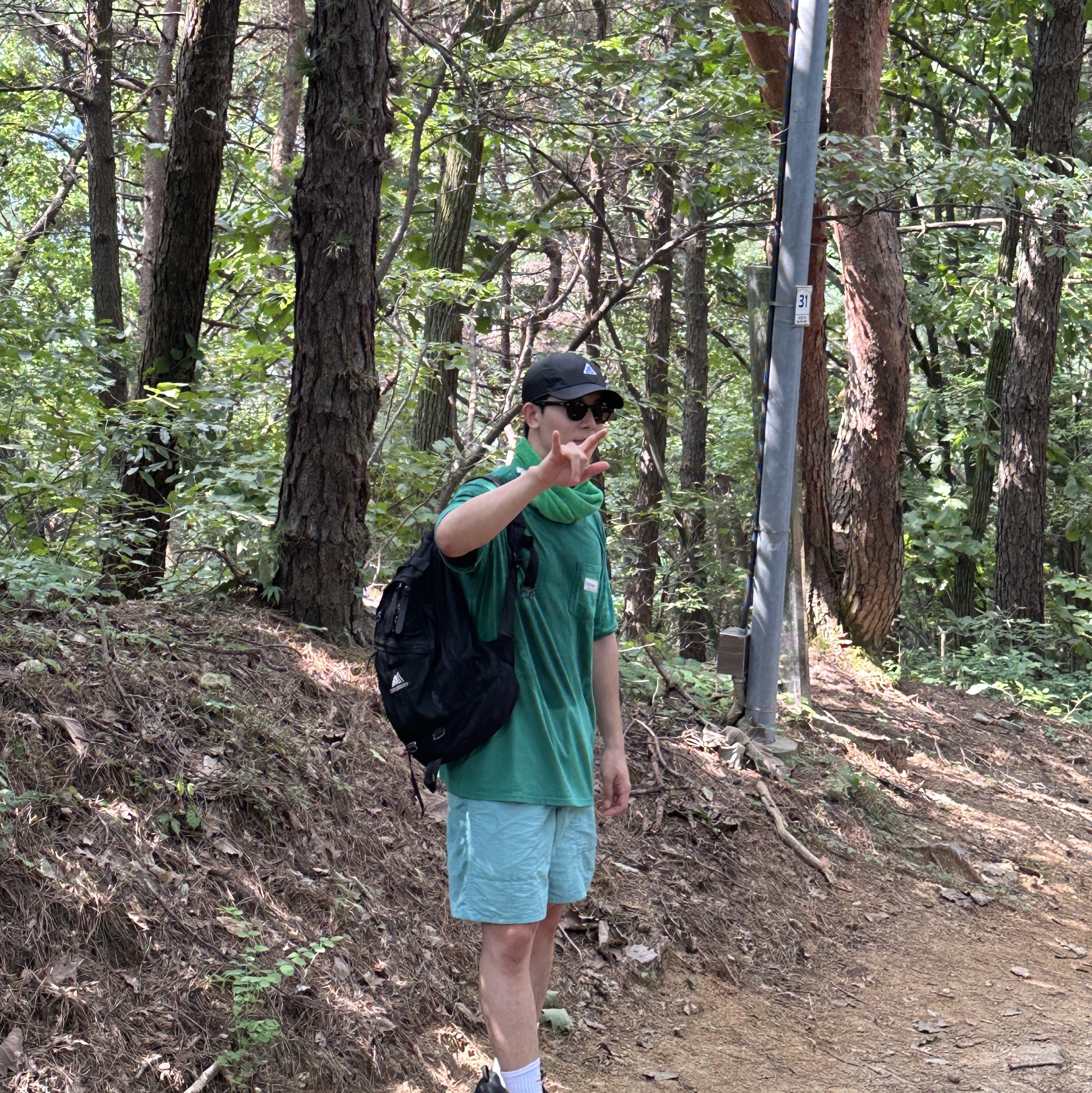 Nike ACG Trail Cap Black, Patagonia Baggies Shorts 5 Inch Fresh Teal 착용 스타일 - 2