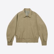 [예약 배송] STU Cut off Patch Jacket Beige