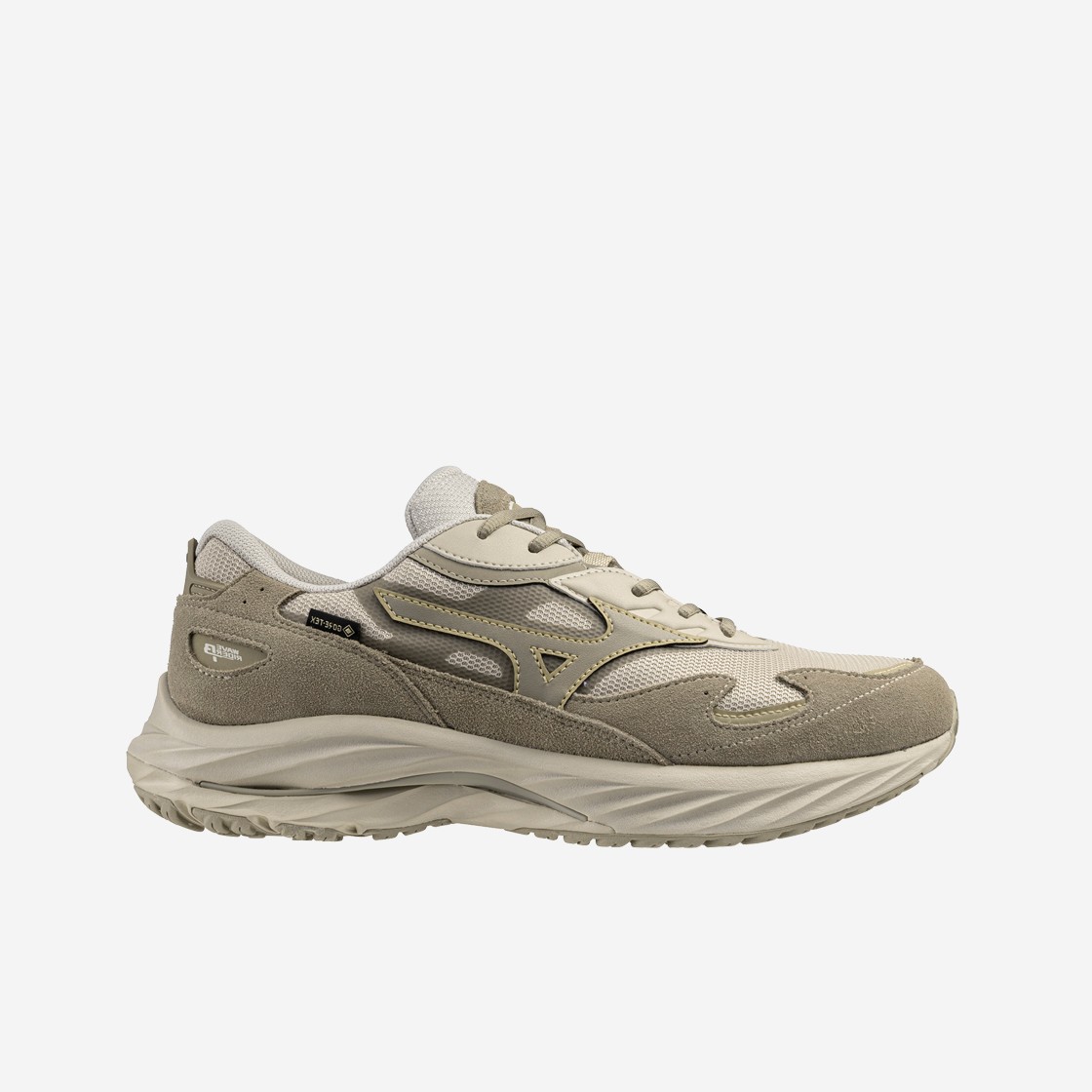 Mizuno Wave Rider β GTX Silver Cloud Vintage Khaki GE Gold 상세 이미지 1