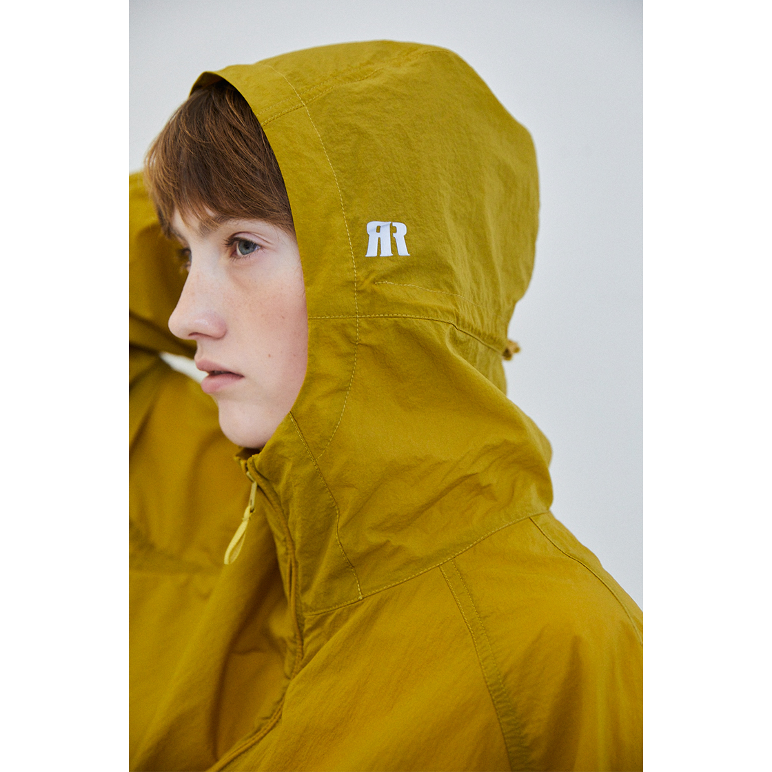 FARVEN Apta Windbreaker Mustard 상세 이미지 2