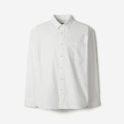 SERIES Solid White Shirt White