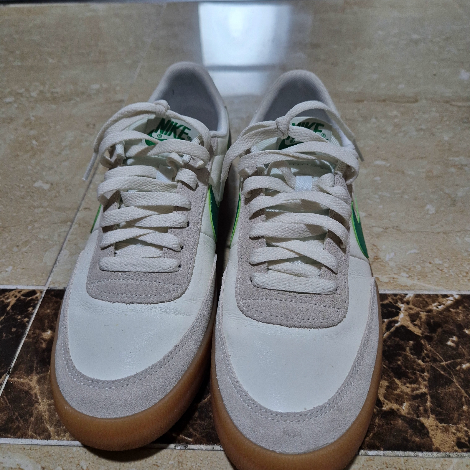 Nike x J.Crew Killshot 2 Lucid Green 착용 스타일 - 2