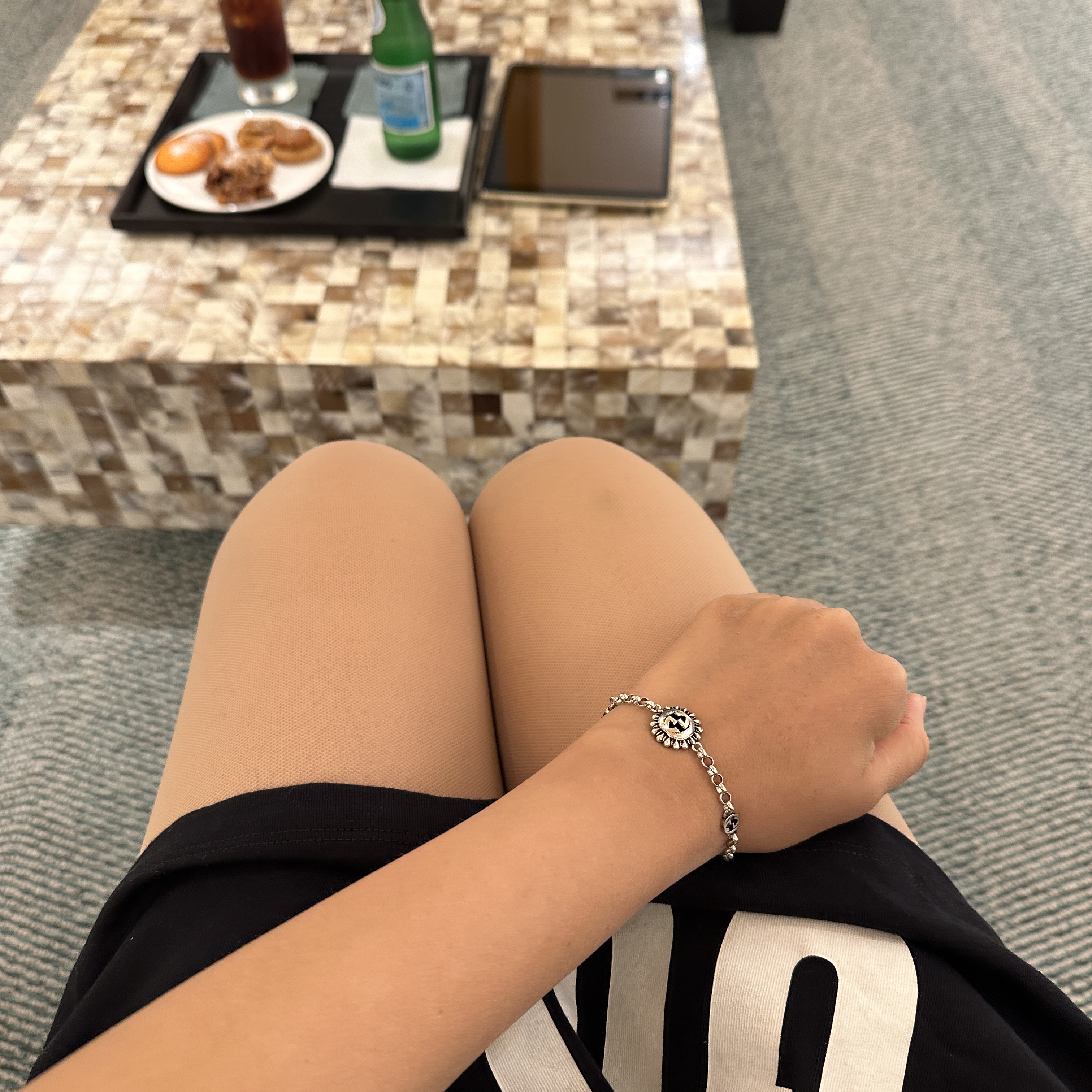 Gucci Interlocking G Bracelet Silver 착용 스타일