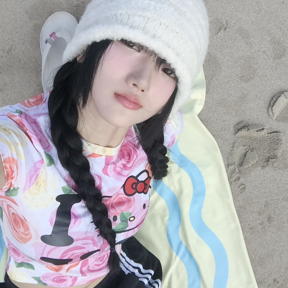 Open Yy x Hello Kitty Baby T-Shirt Pink, (W) Adidas 3-Stripes Woven Shorts Black - KR Sizing 착용 스타일 - 3