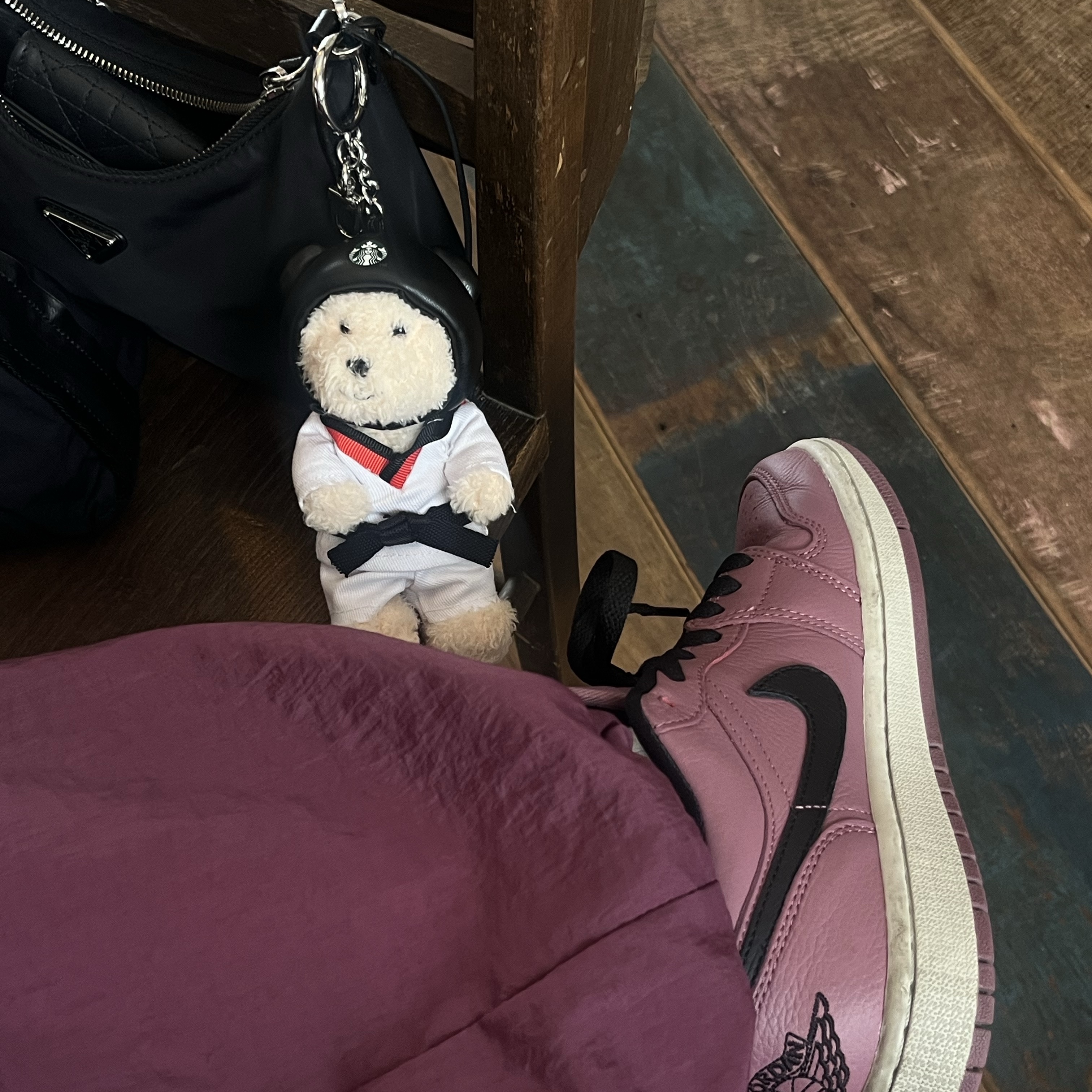 (W) Jordan 1 Low SE Light Mulberry 착용 스타일