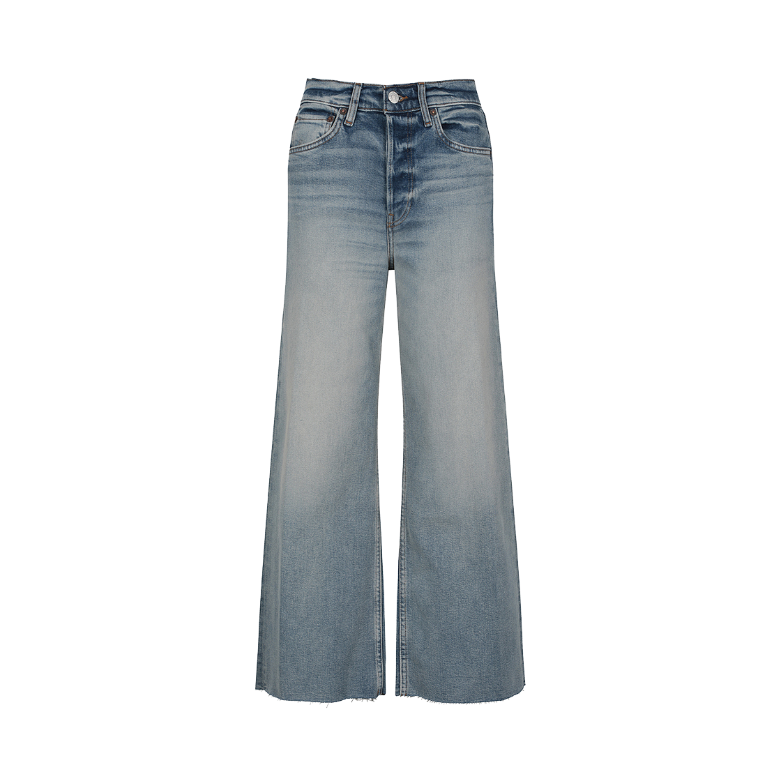 리던 우먼 하이 라이즈 와이드 레그 크롭 벨라 로사 - 24FW(Re/Done Women High Rise Wide Leg Crop Bella Rosa - 24FW)