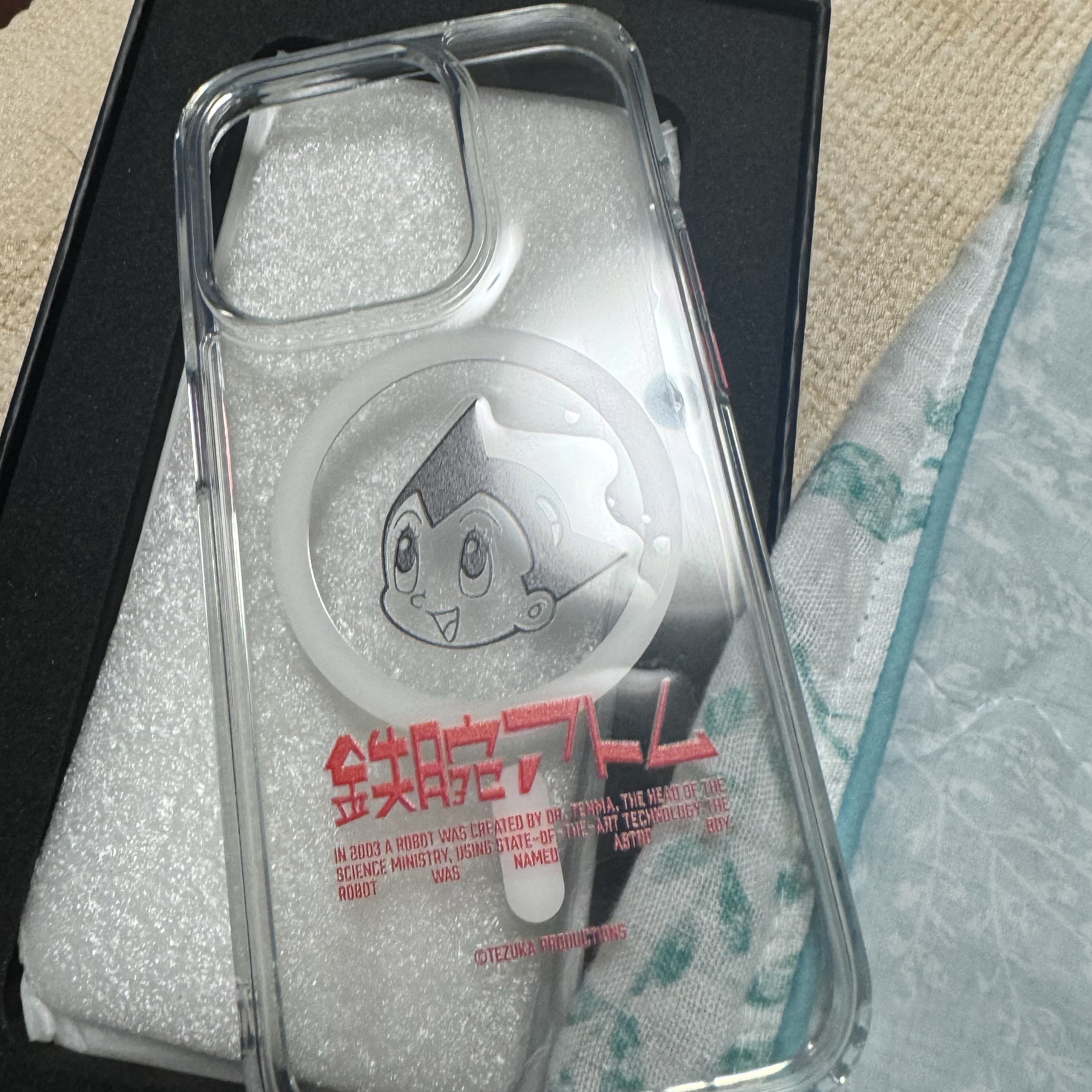 Astroboy Edition Astroboy Iphone 15 Pro Case & Screen Protector 착용 스타일