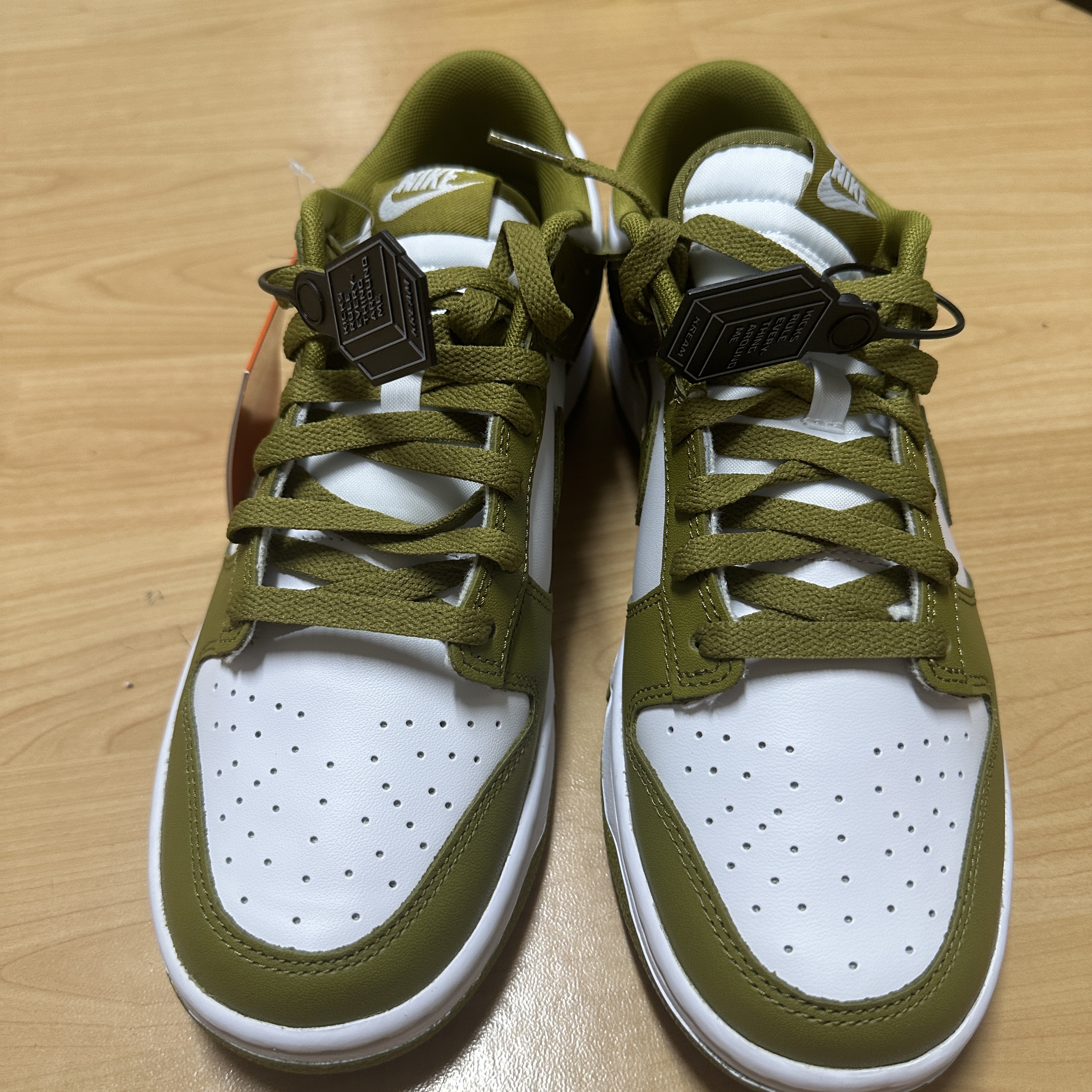 Nike Dunk Low Retro Pacific Moss White 착용 스타일